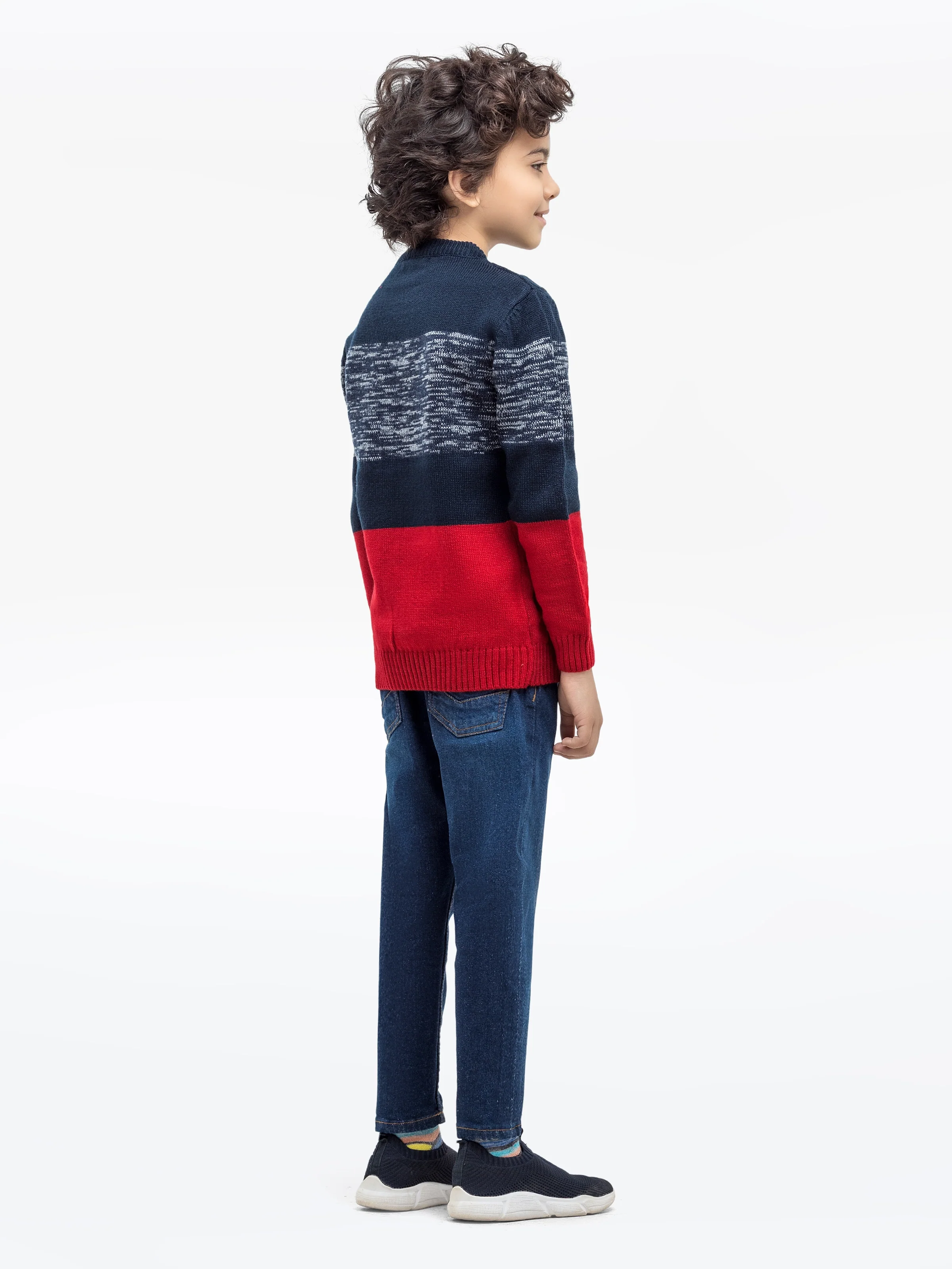 Boy's Multi Sweater - EBTSWT24-009 - Image 5