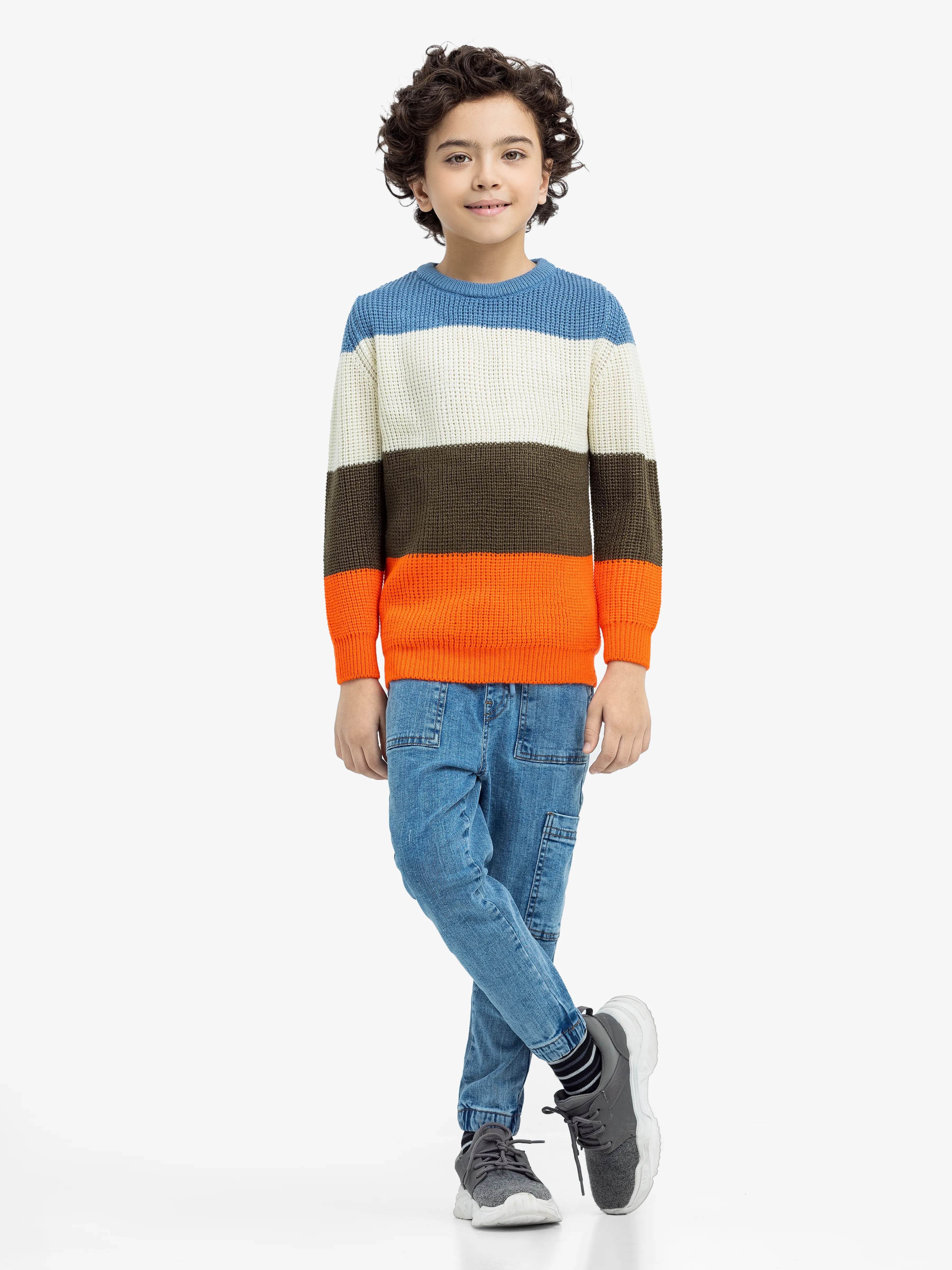 Boy's Multi Sweater - EBTSWT24-019 - Image 2