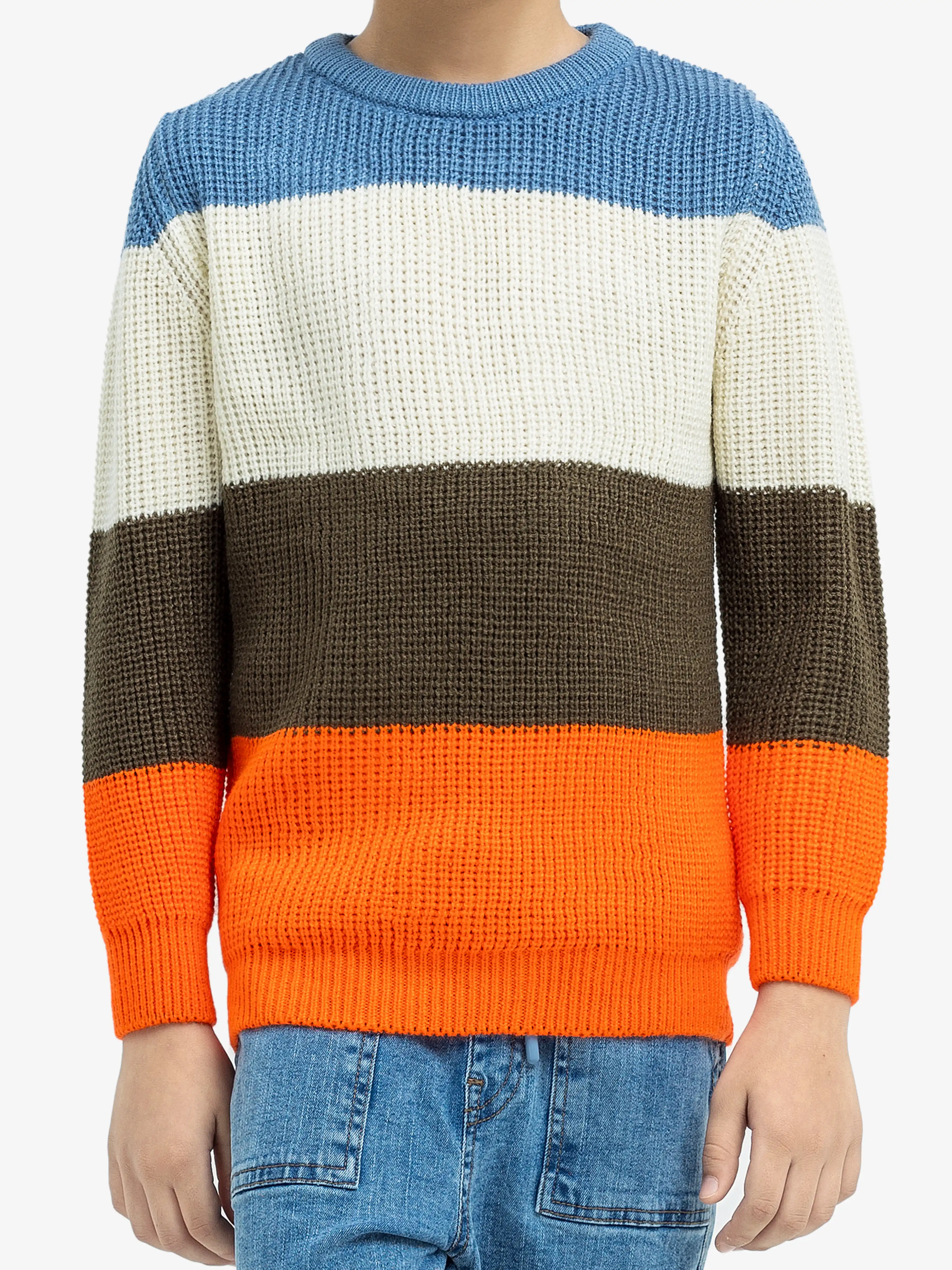 Boy's Multi Sweater - EBTSWT24-019 - Image 3