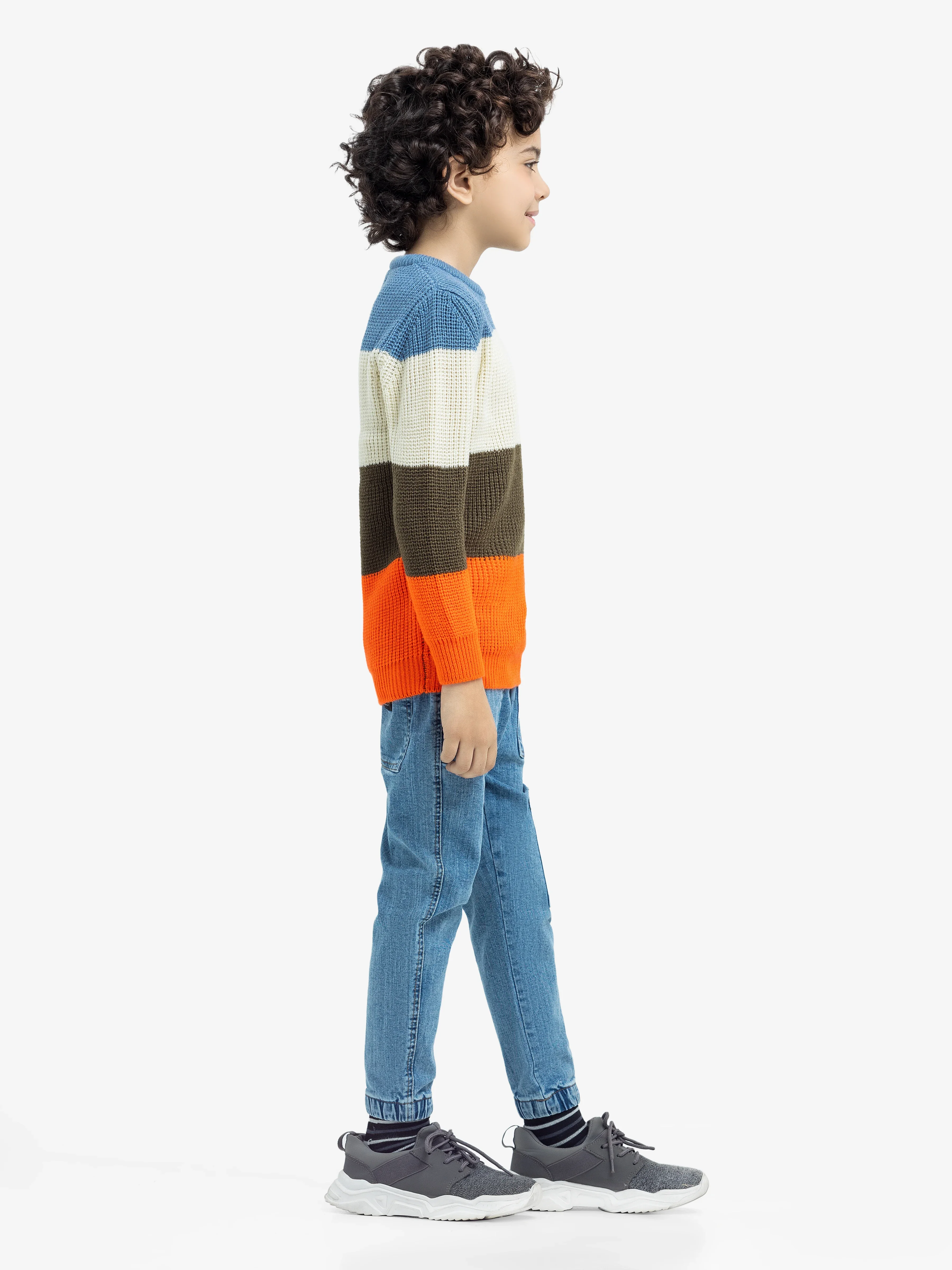 Boy's Multi Sweater - EBTSWT24-019 - Image 4
