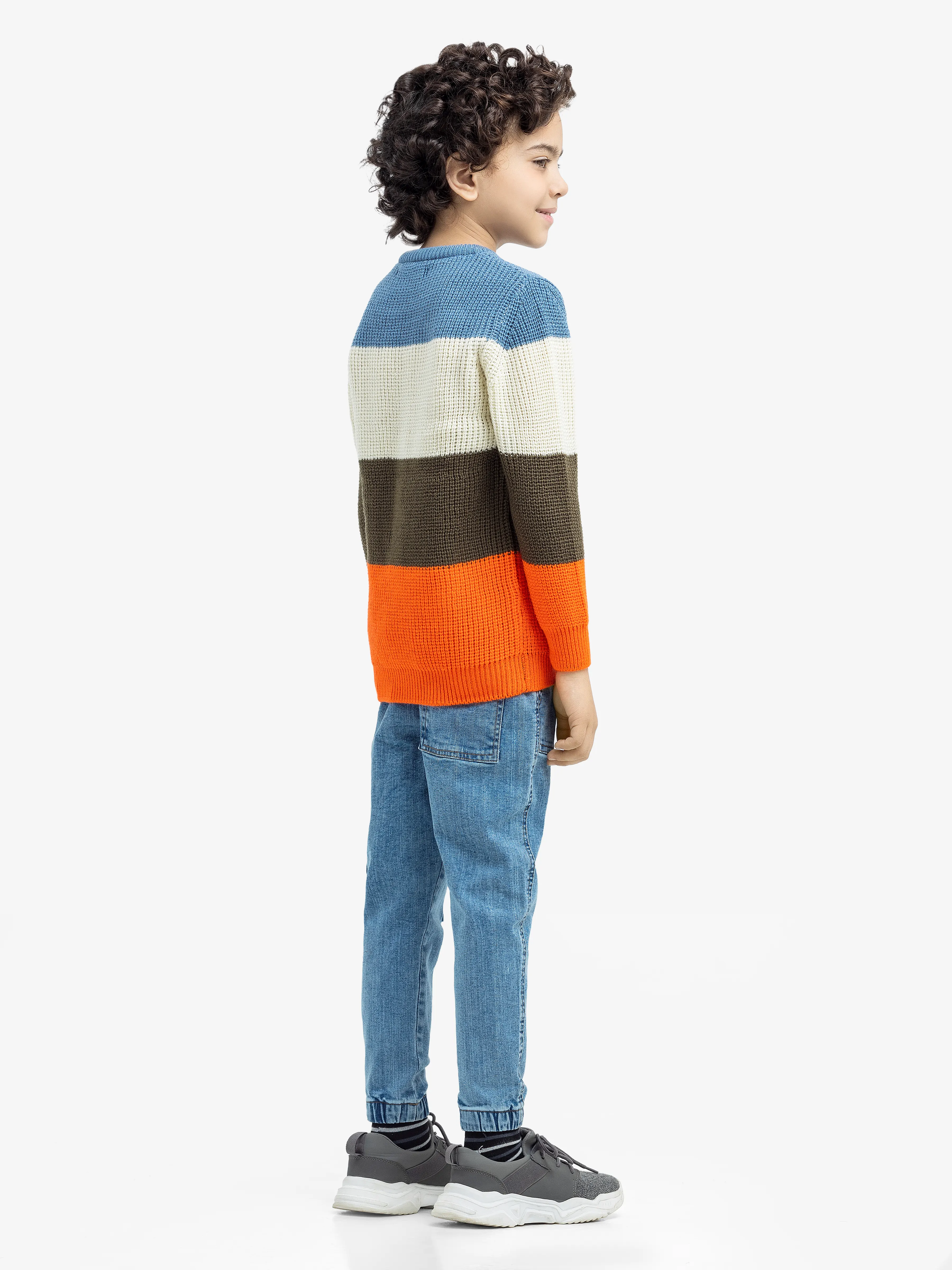 Boy's Multi Sweater - EBTSWT24-019 - Image 5