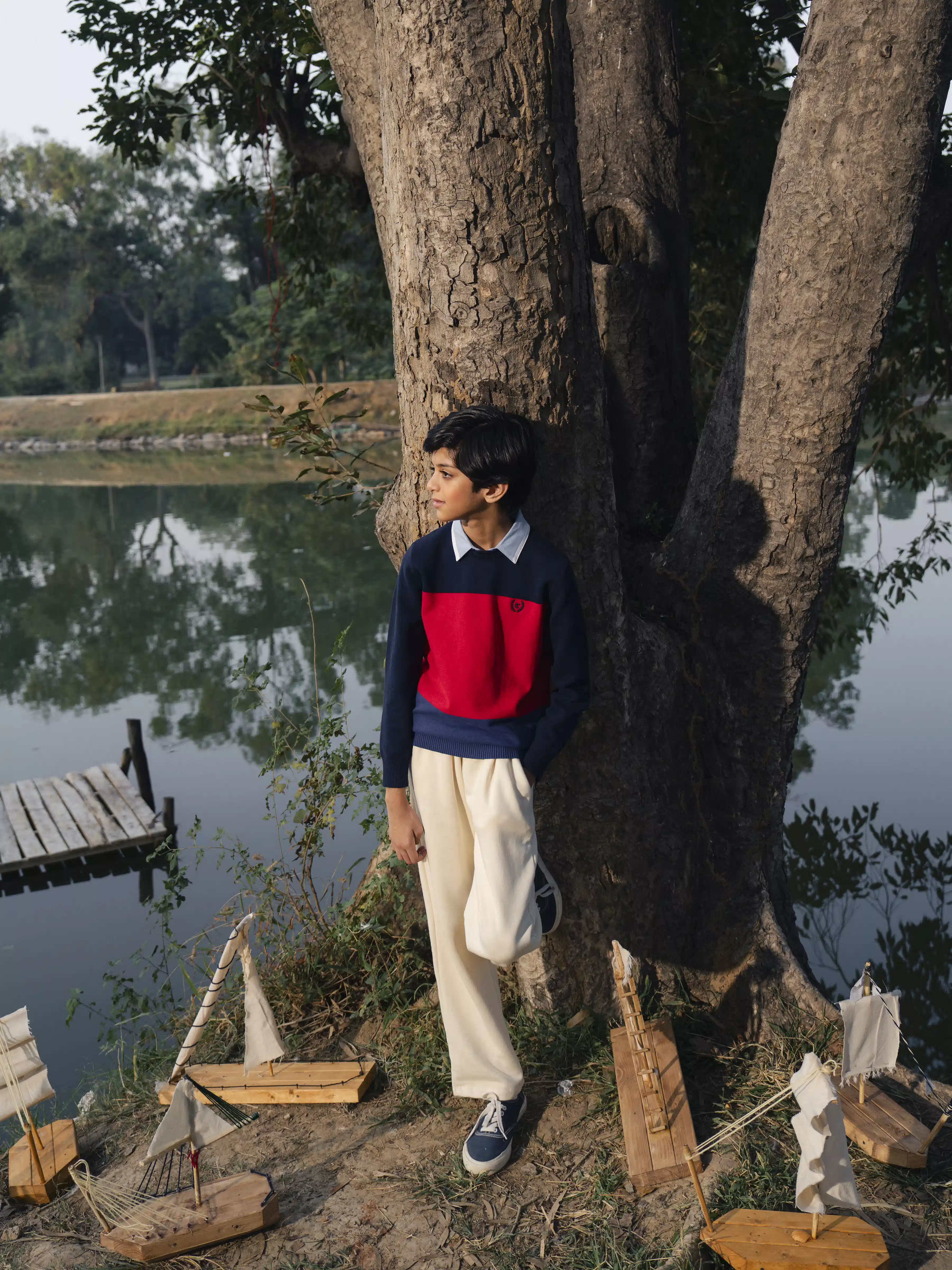 Boy's Multi Sweater - EBTSWT5-011 - Image 3