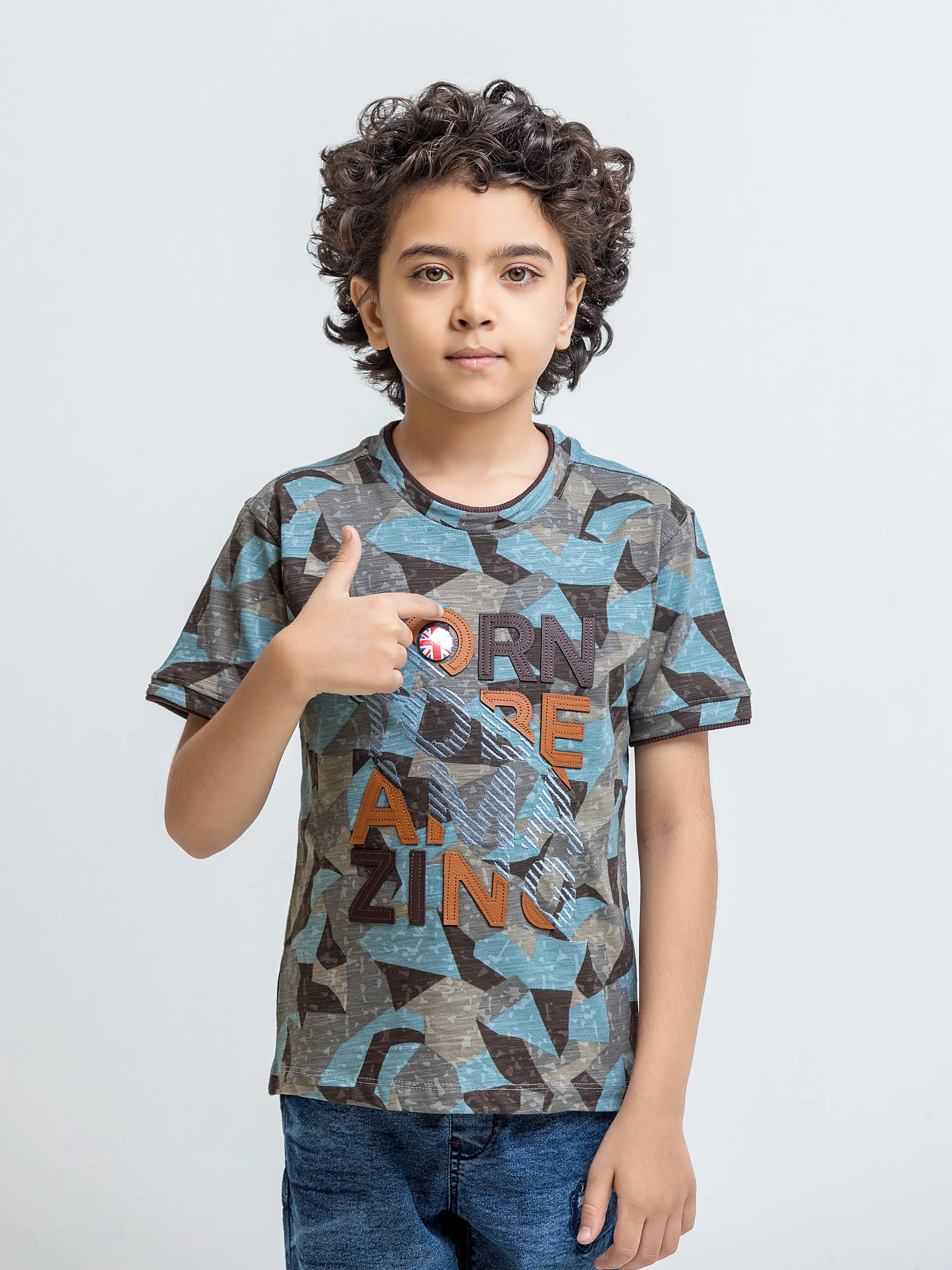 Boy's Multi T-Shirt - EBTTS5-005