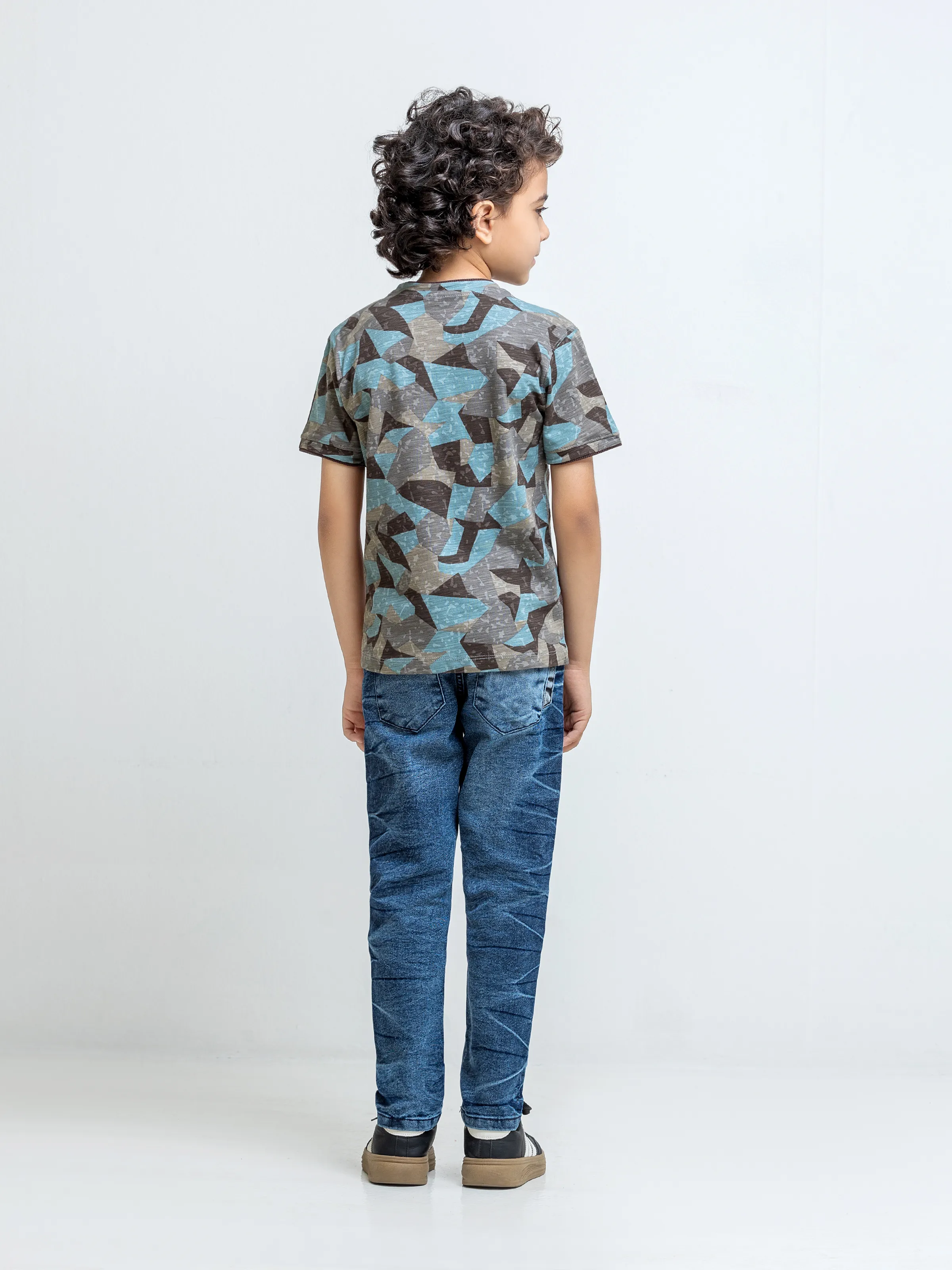 Boy's Multi T-Shirt - EBTTS5-005 - Image 5