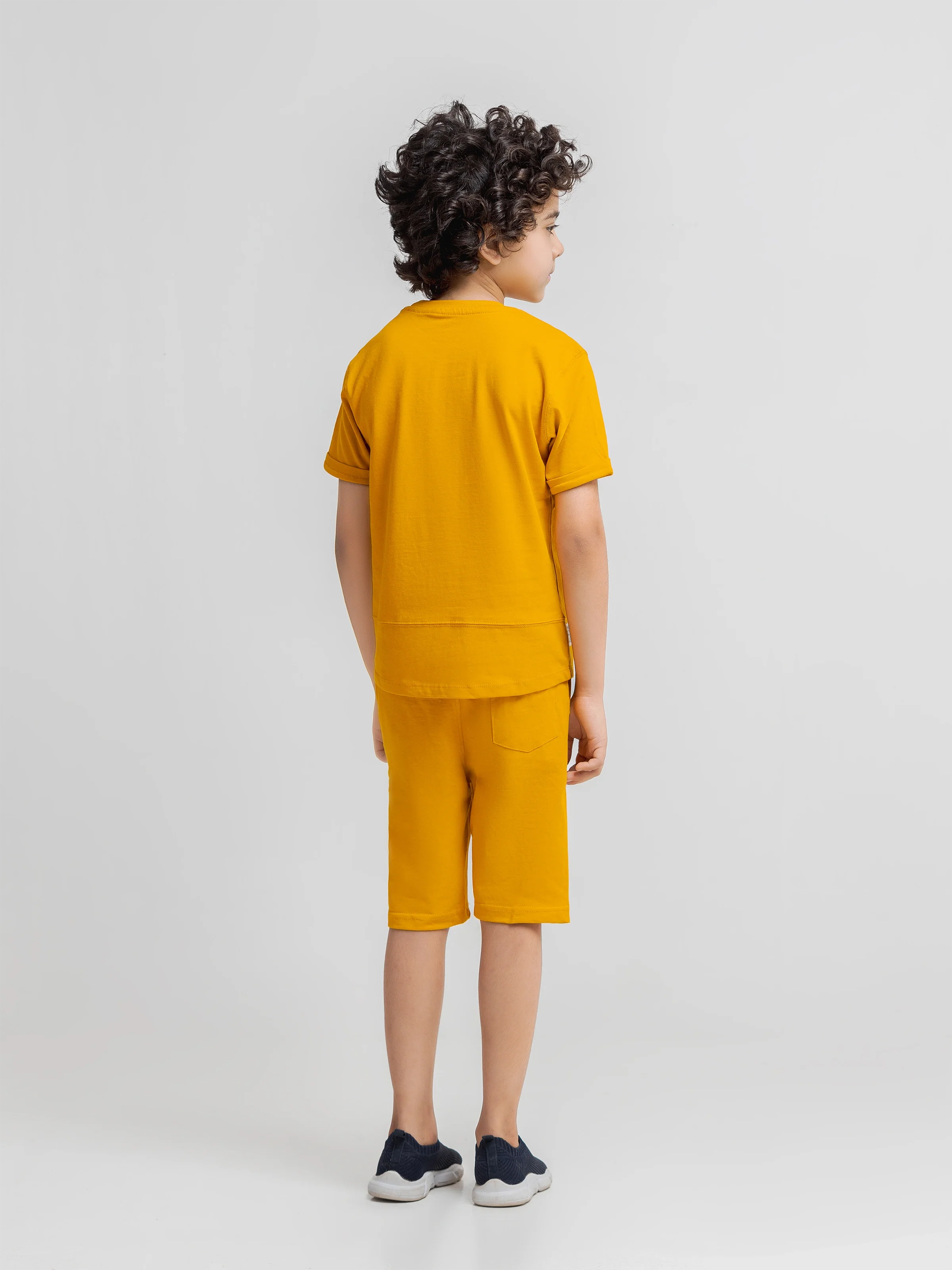 Boy's Mustard Co Ord Set - EBTCS6-028 - Image 6
