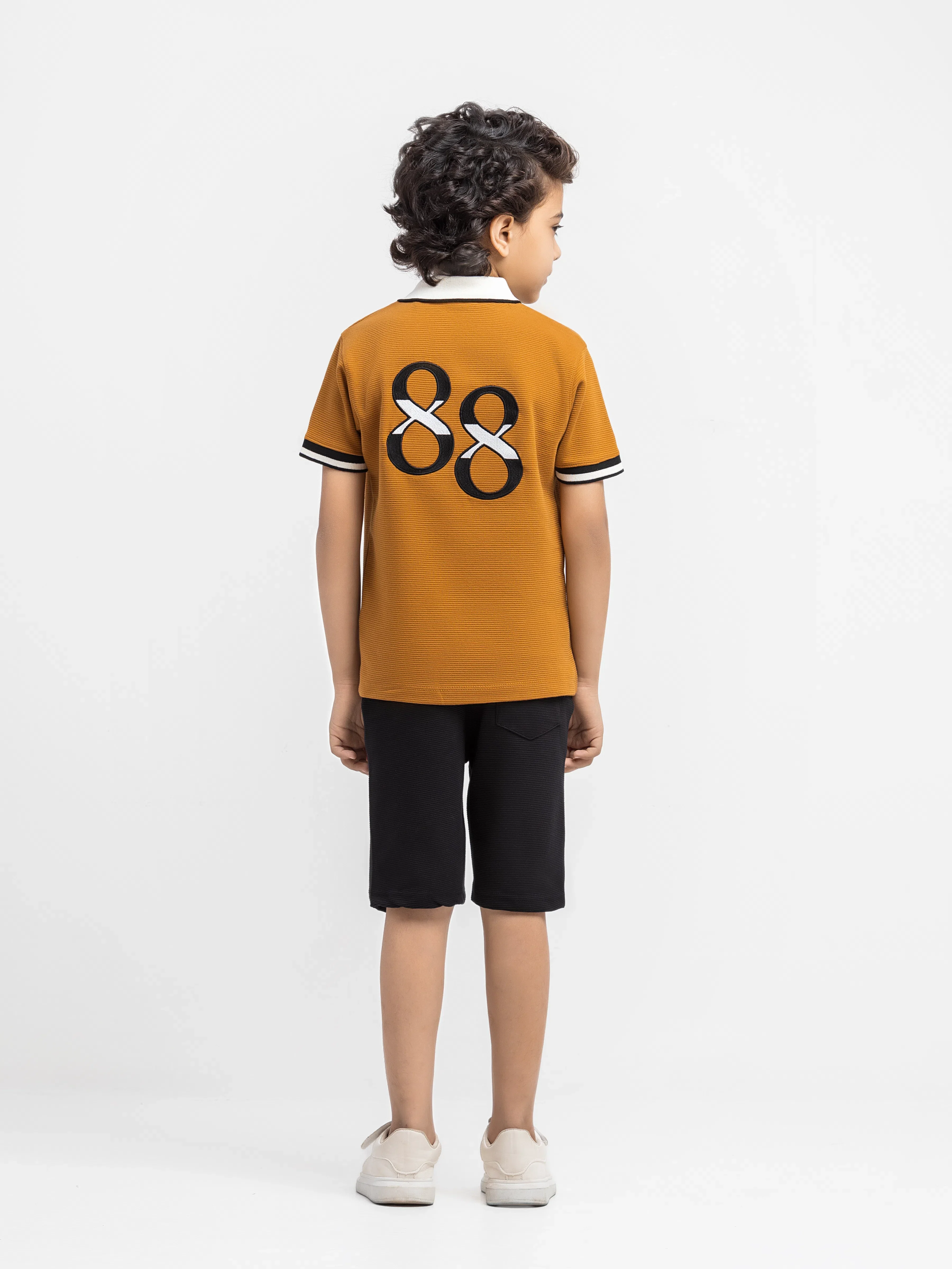 Boy's Mustard Co Ord Set - EBTCS6-052 - Image 5