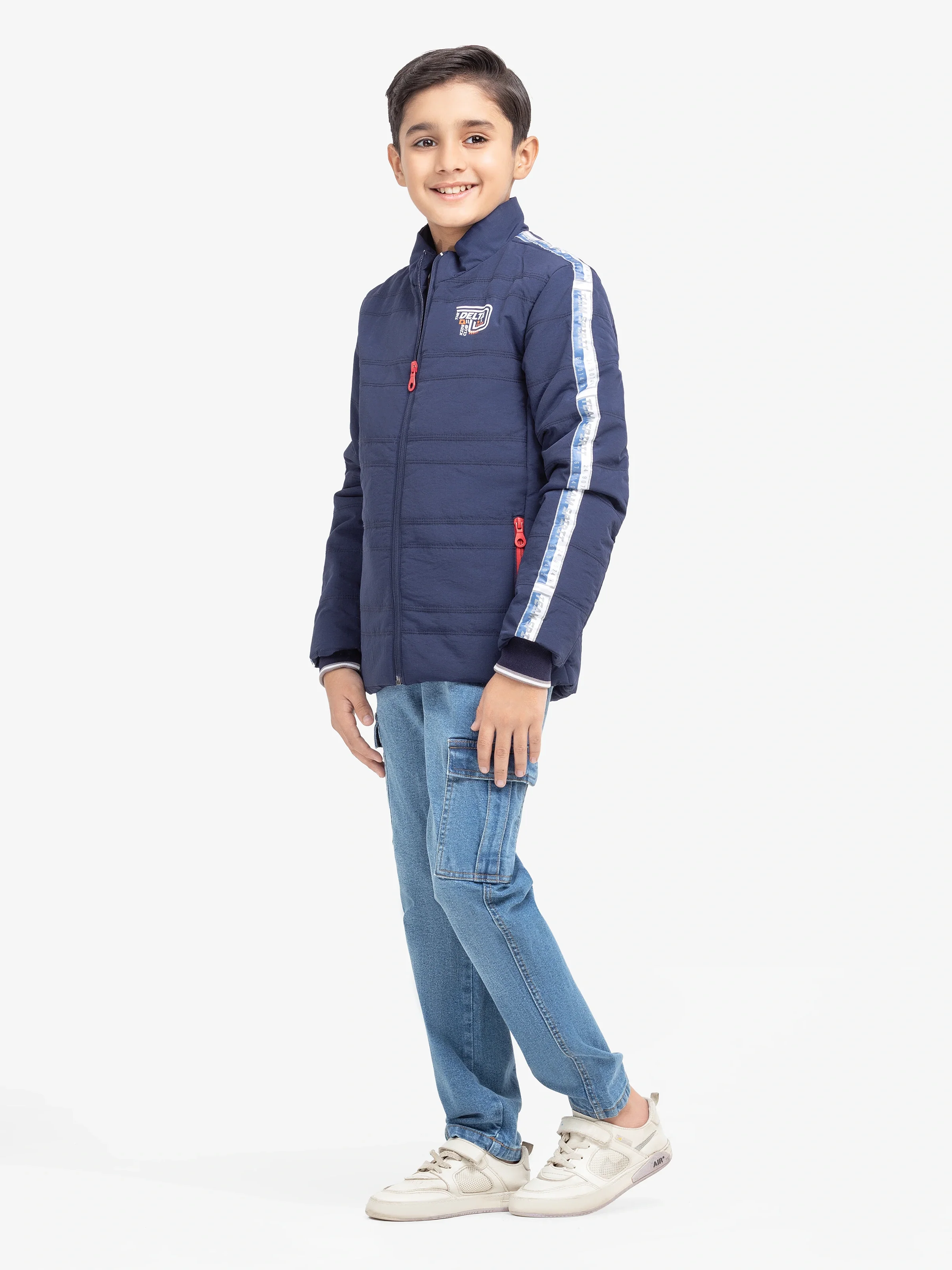 Boy's Navy Blue Jacket - EBTJP24-009 - Image 4