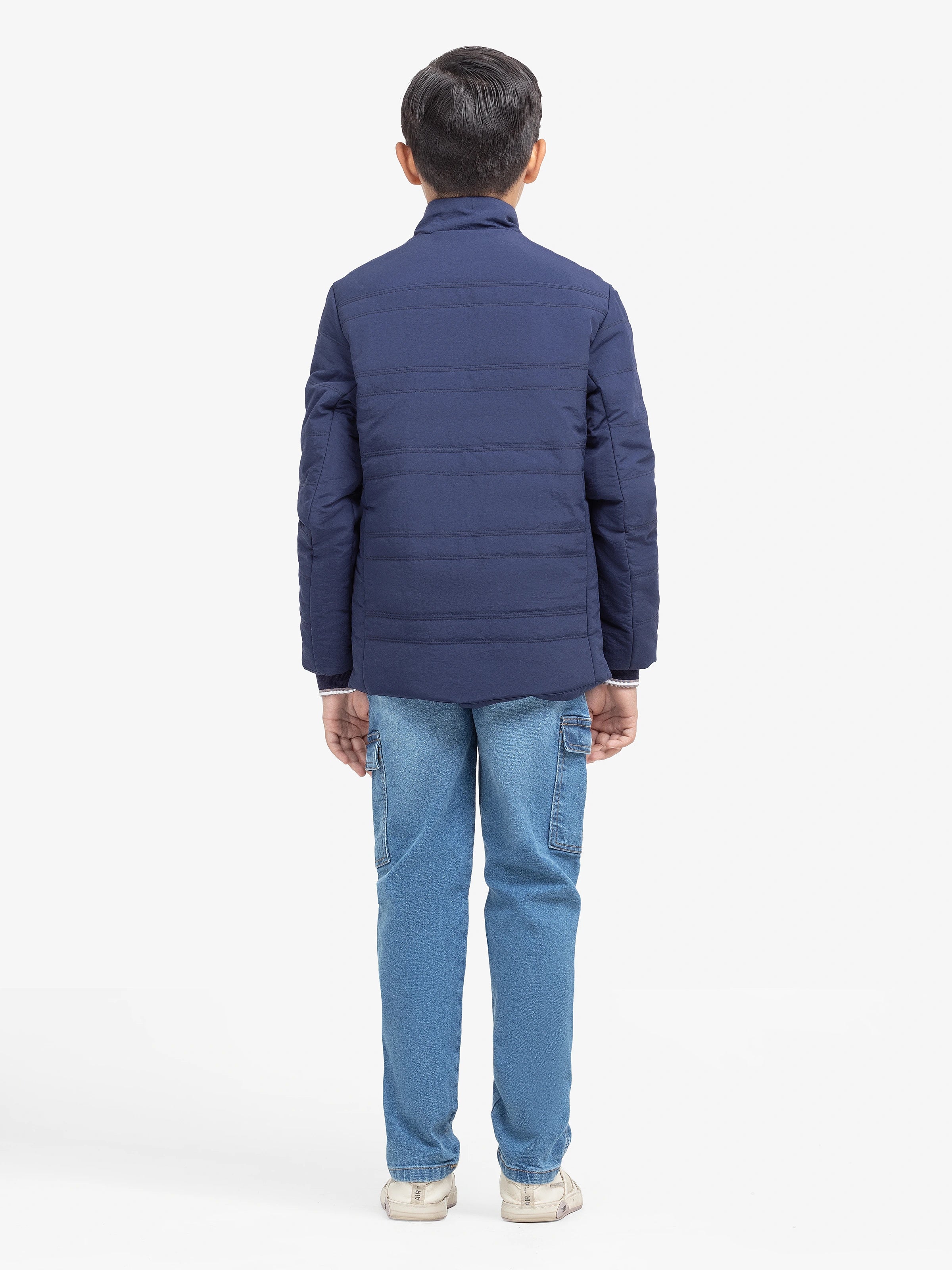 Boy's Navy Blue Jacket - EBTJP24-009 - Image 5