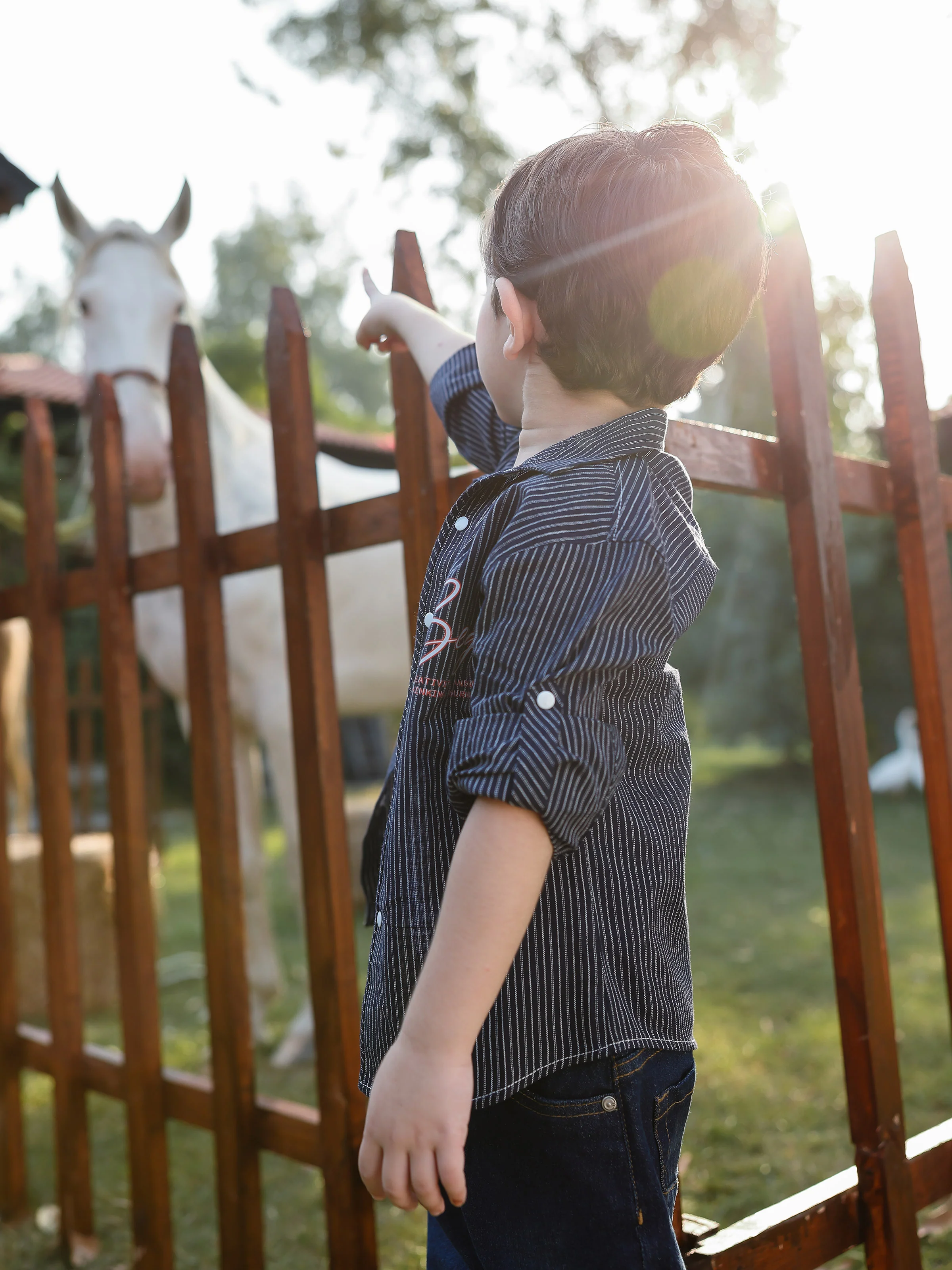 Boy's Navy Blue Shirt & Tank Top - EBTS5-27641-2P - Image 6