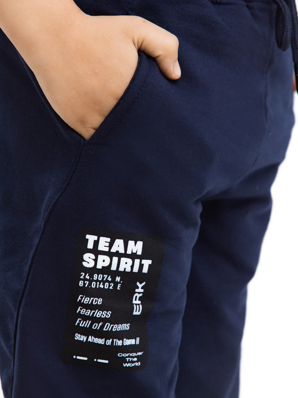 Boy's Navy Blue Shorts - EBBSK24-006 - Image 4
