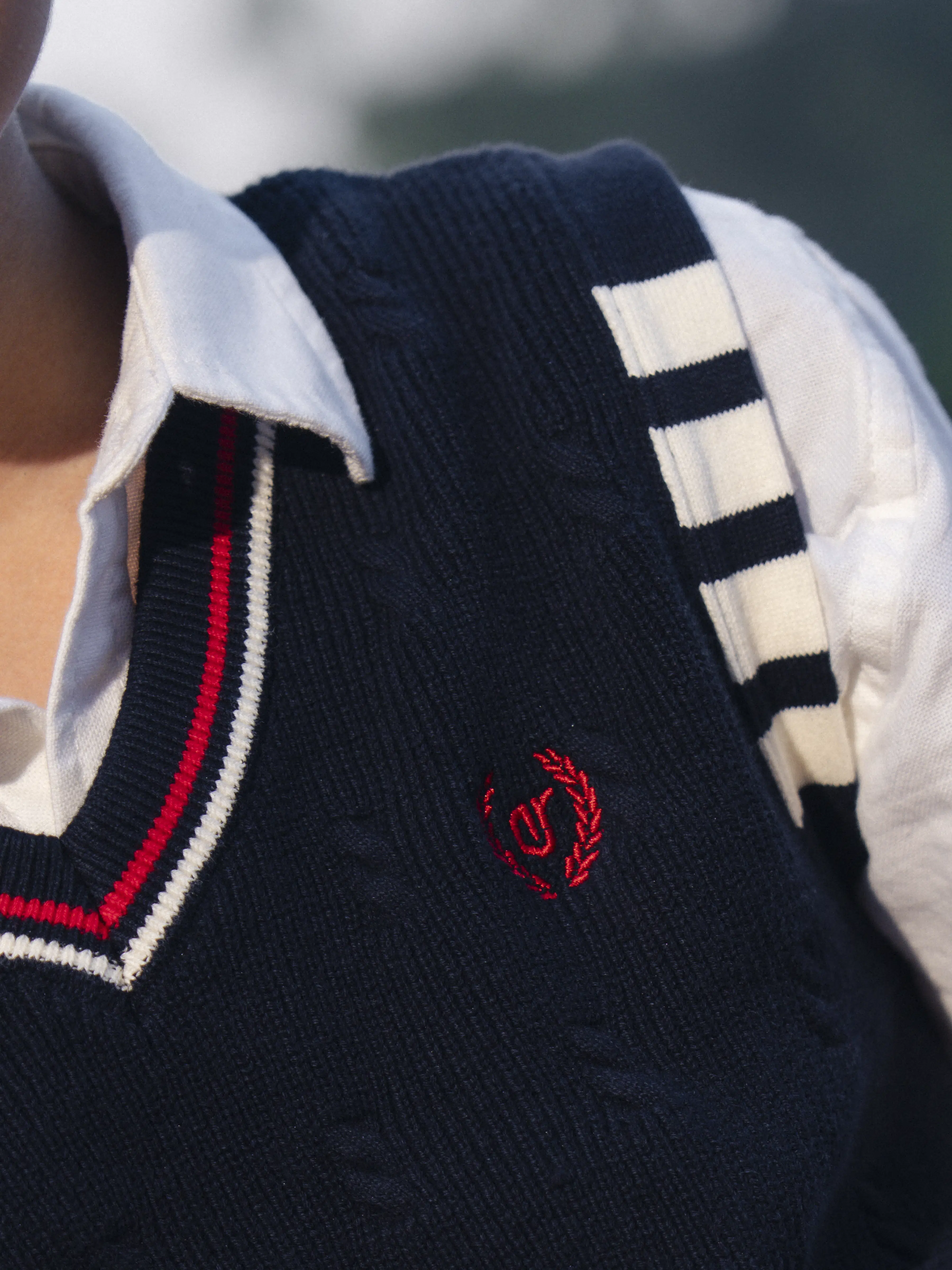 Boy's Navy Blue Sweater - EBTSWT5-013 - Image 2