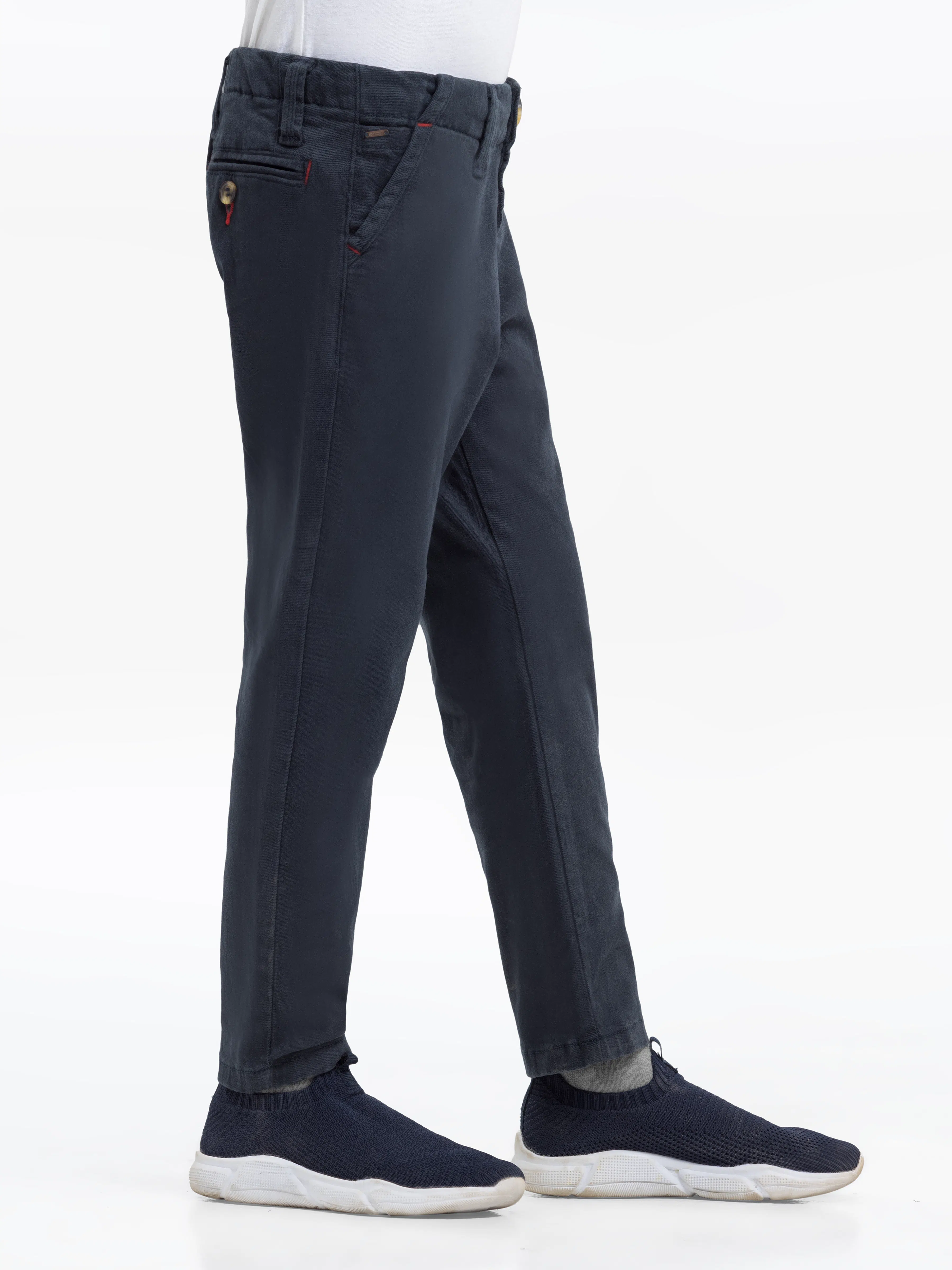 Boy's Navy Chino Pant - EBBCP24-002 - Image 2