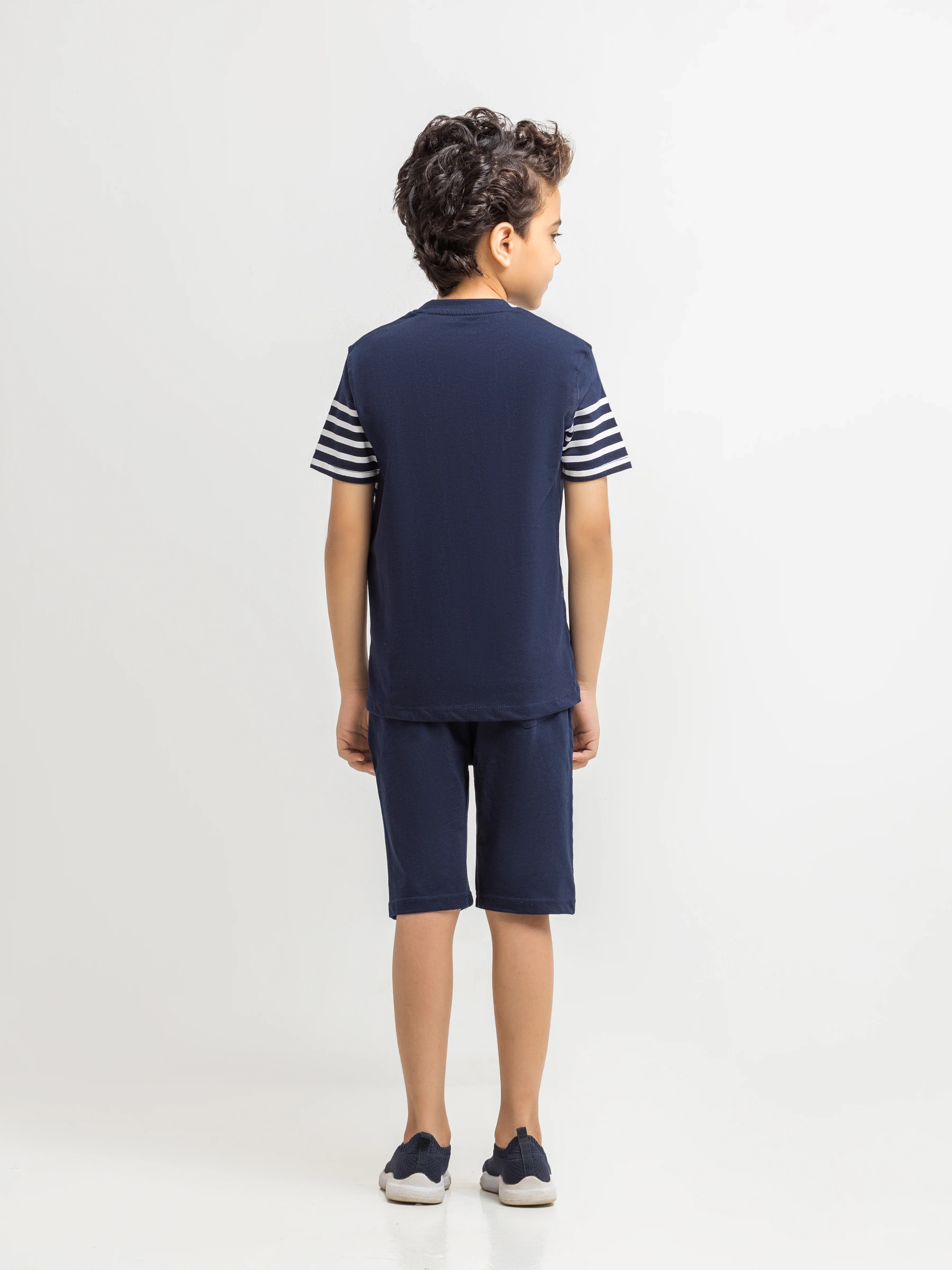 Boy's Navy Co Ord Set - EBTCS6-029 - Image 2