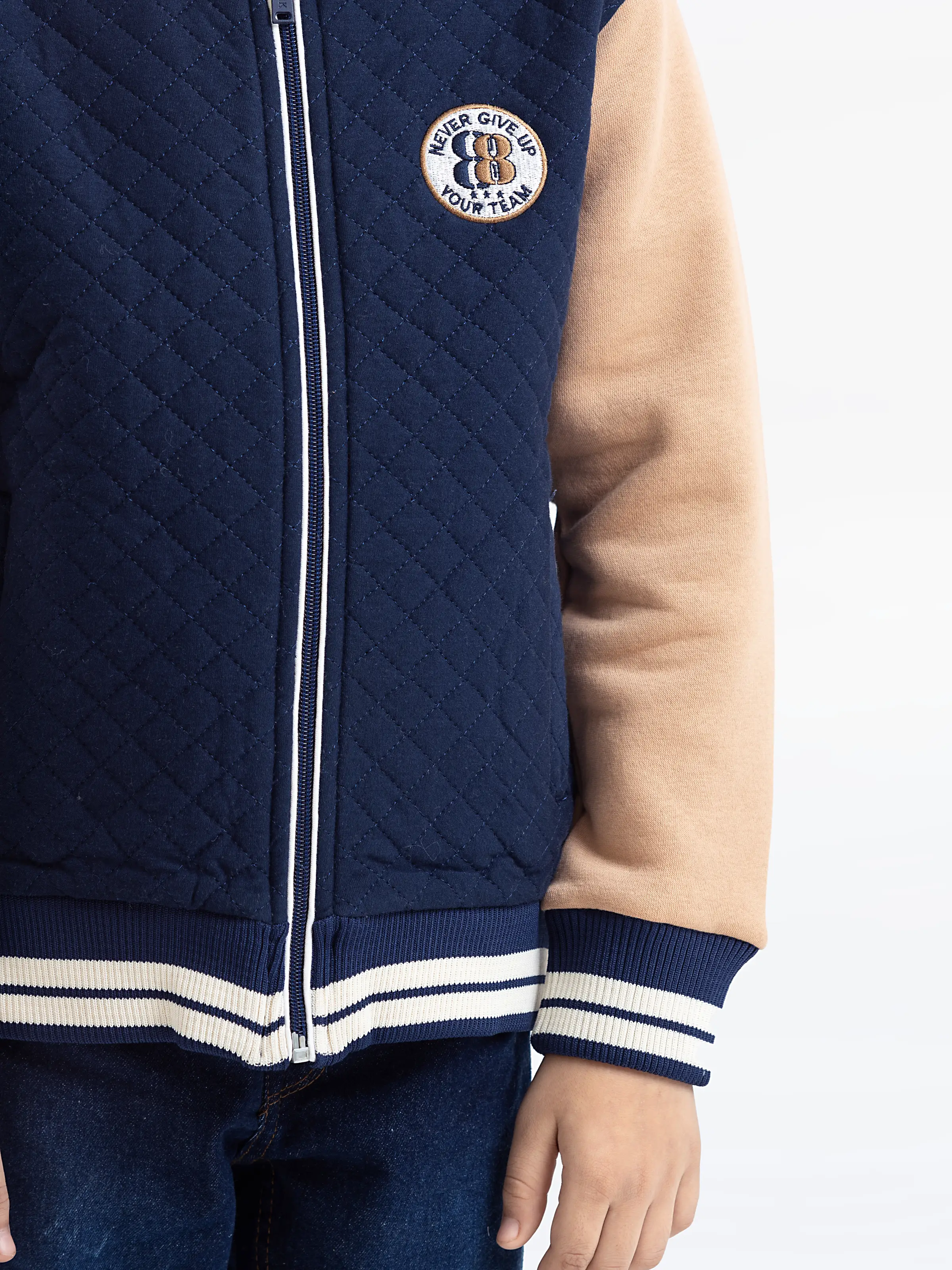 Boy's Navy Jacket - EBTJK23-002 - Image 3