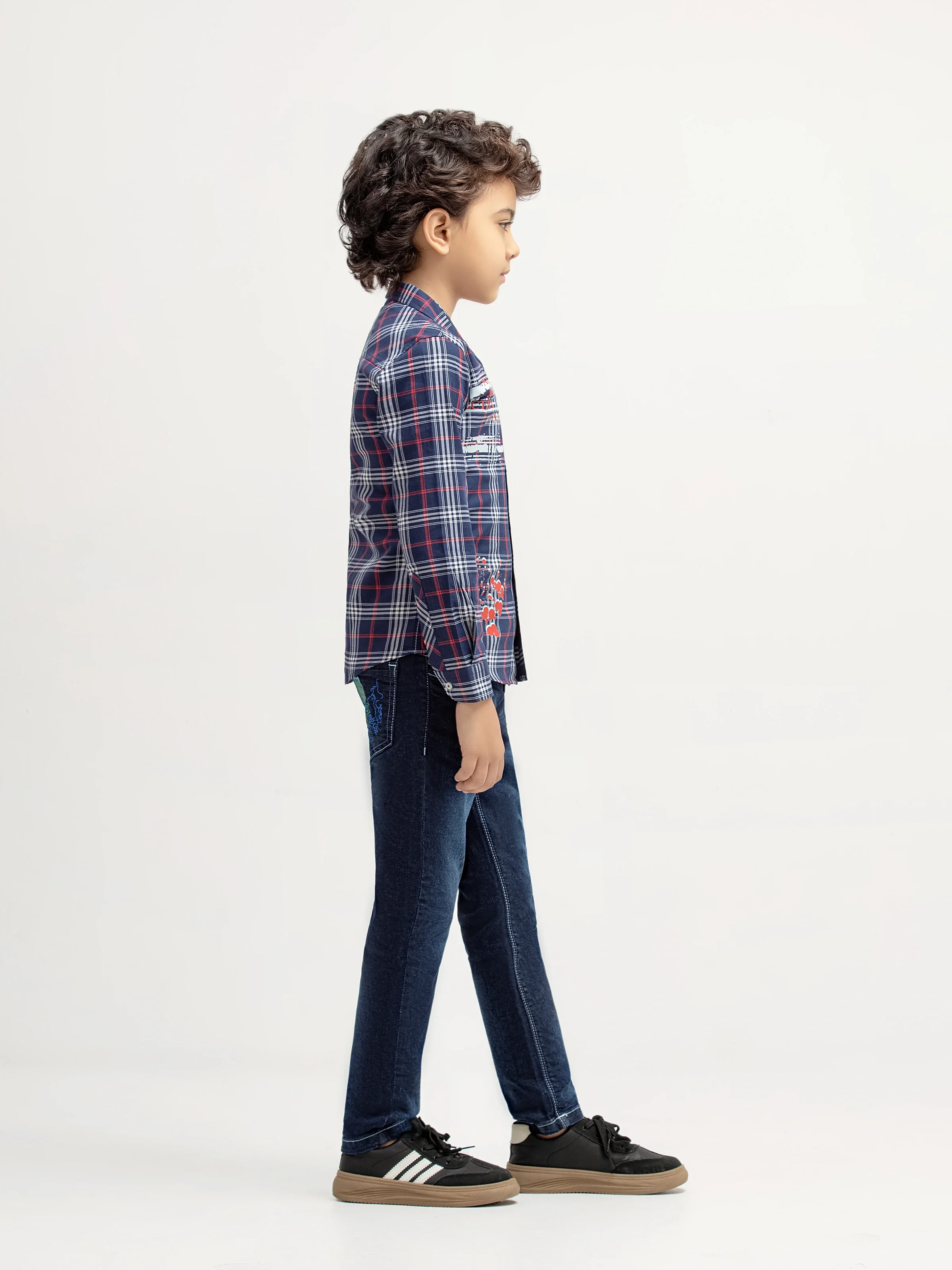 Boy's Navy Shirt - EBTSF5-27662 - Image 4