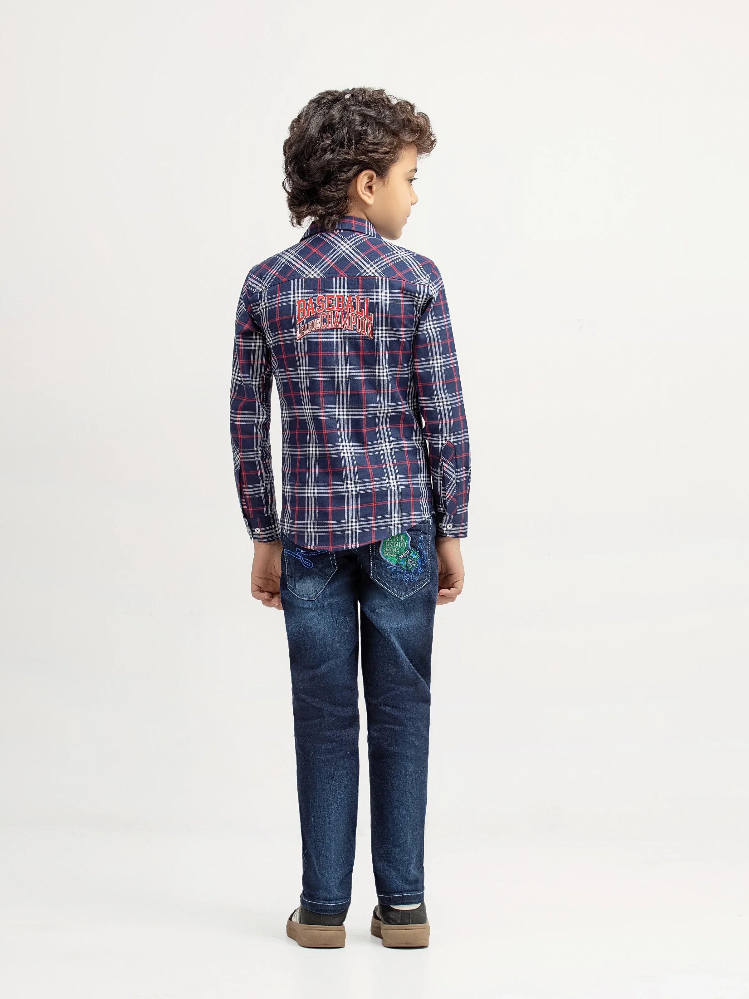 Boy's Navy Shirt - EBTSF5-27662 - Image 5