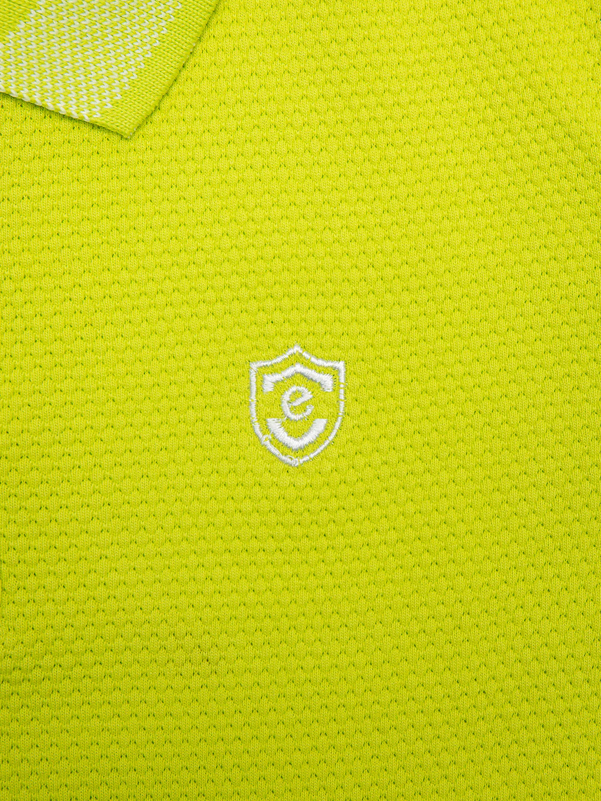 Boy's Neon Green Polo Shirt - EBTPS24-019 - Image 2