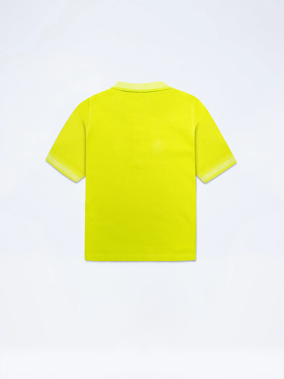 Boy's Neon Green Polo Shirt - EBTPS24-019 - Image 3