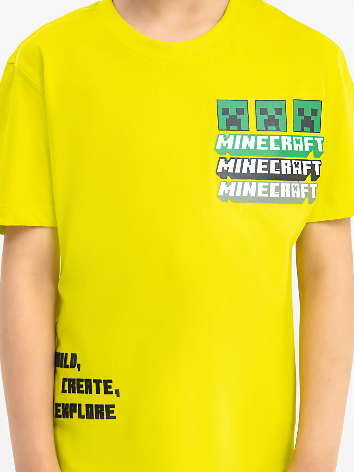 Boy's Neon Green T-Shirt - EBTTS24-033 - Image 3