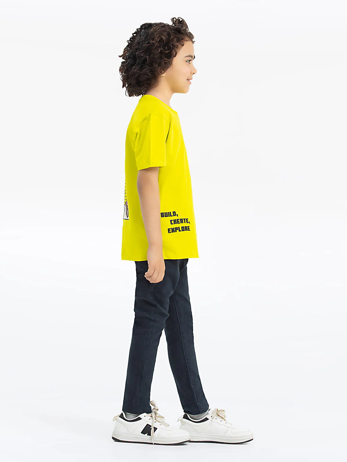 Boy's Neon Green T-Shirt - EBTTS24-033 - Image 4