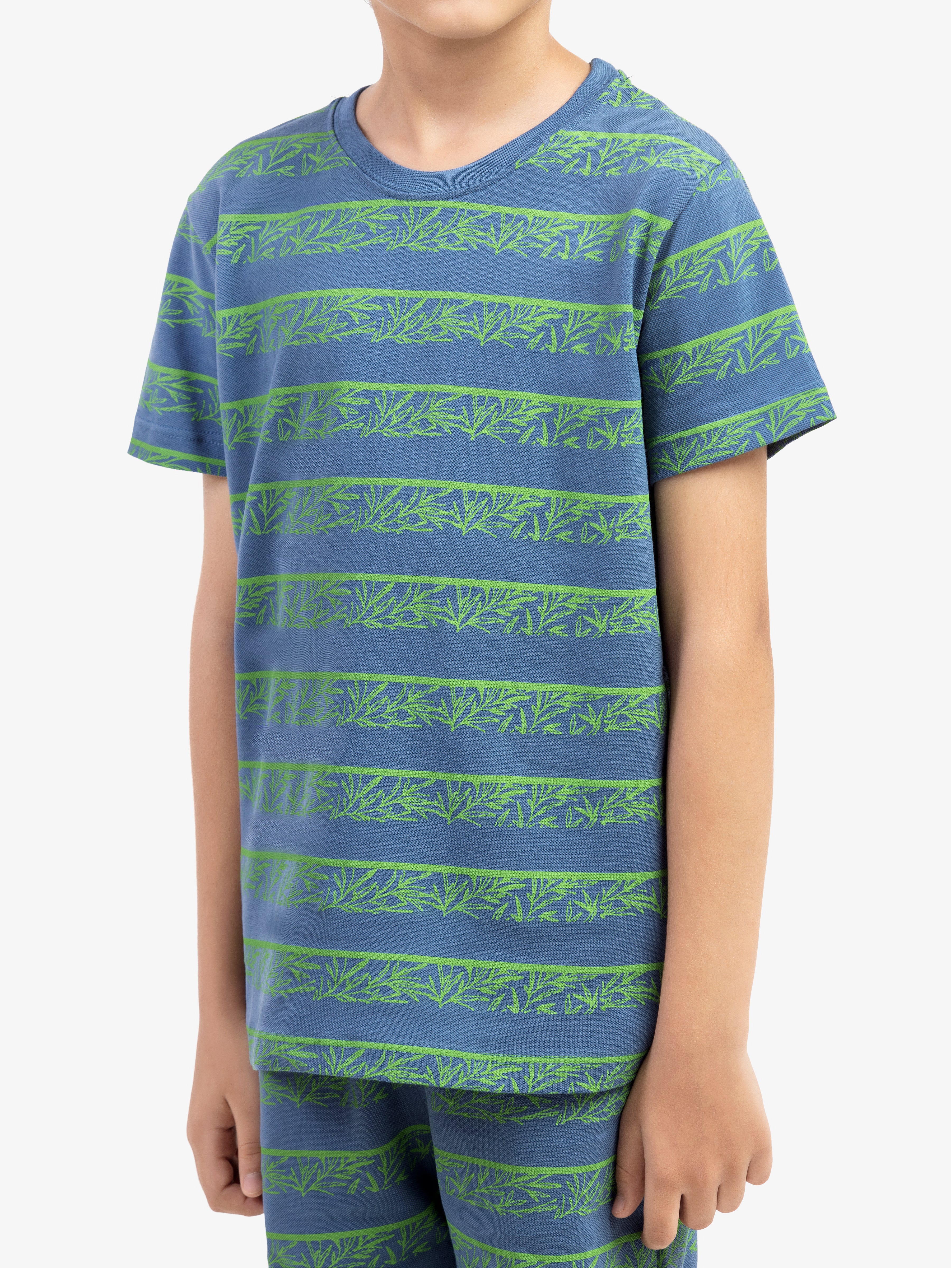 Boy's Ocean Blue Co-Ord Set - EBTCS5-021 - Image 3