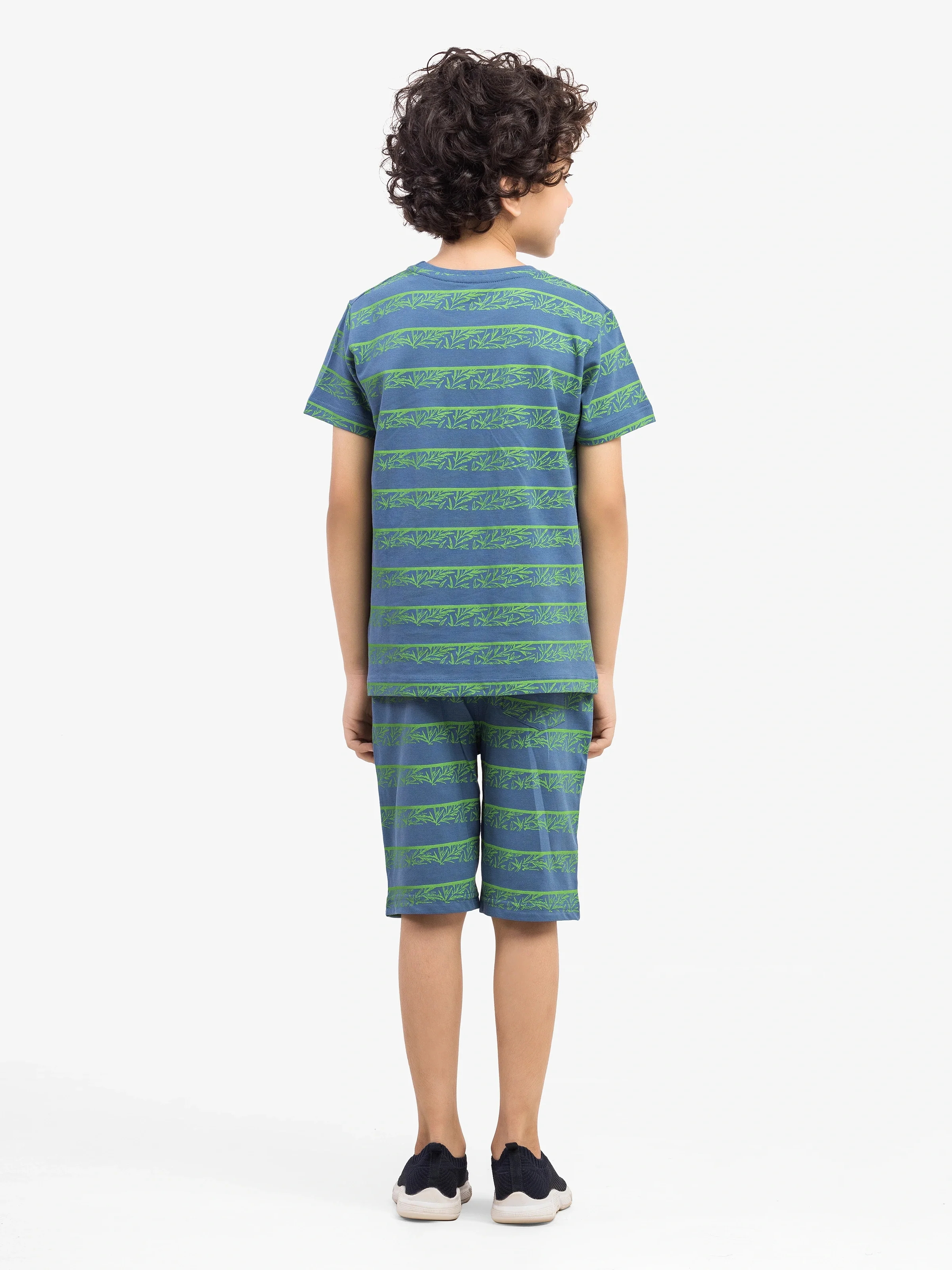 Boy's Ocean Blue Co-Ord Set - EBTCS5-021 - Image 5