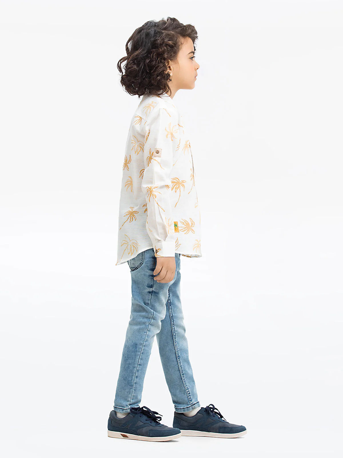 Boy's Off White Shirt - EBTS23-27519 - Image 3