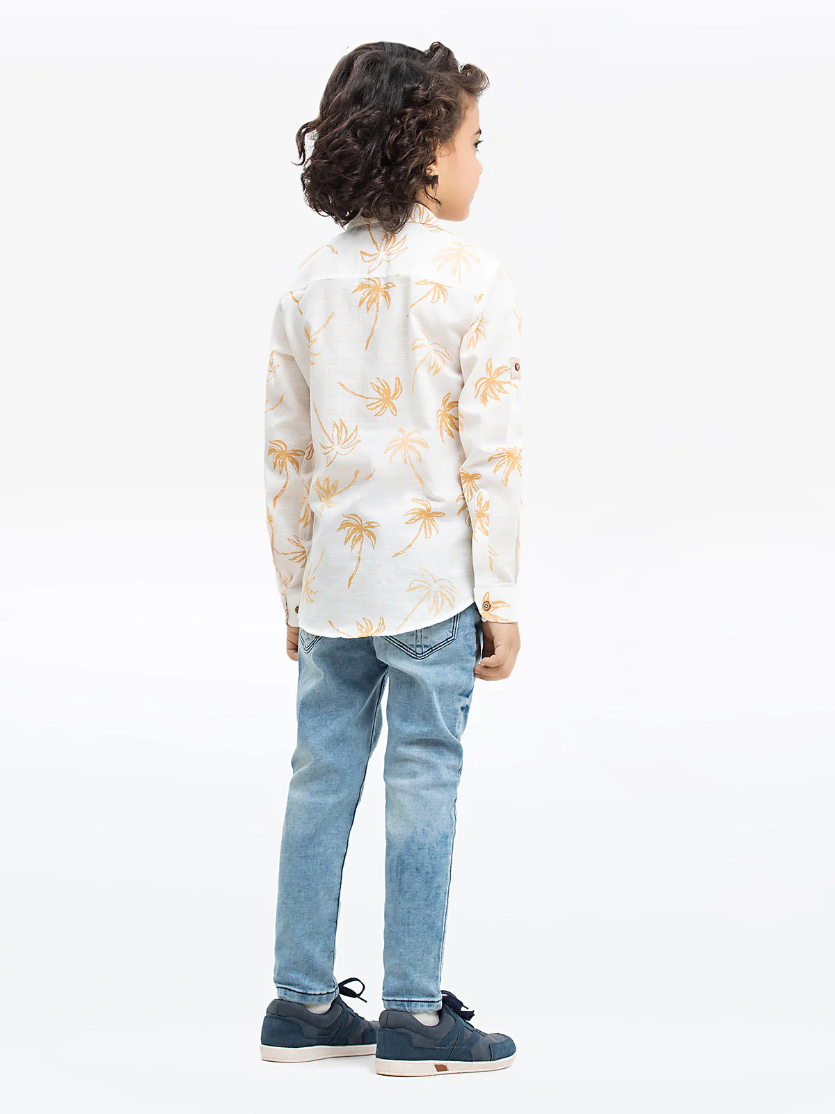 Boy's Off White Shirt - EBTS23-27519 - Image 5
