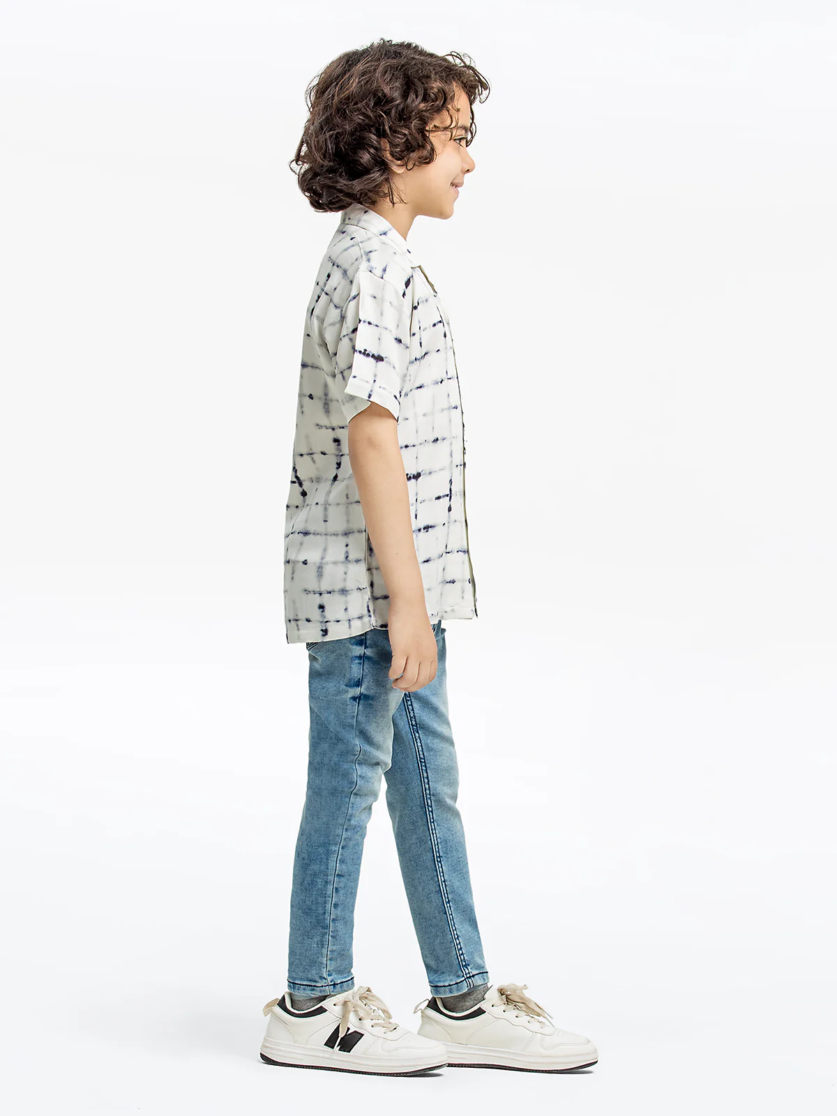 Boy's Off White Shirt - EBTS24-27537 - Image 4