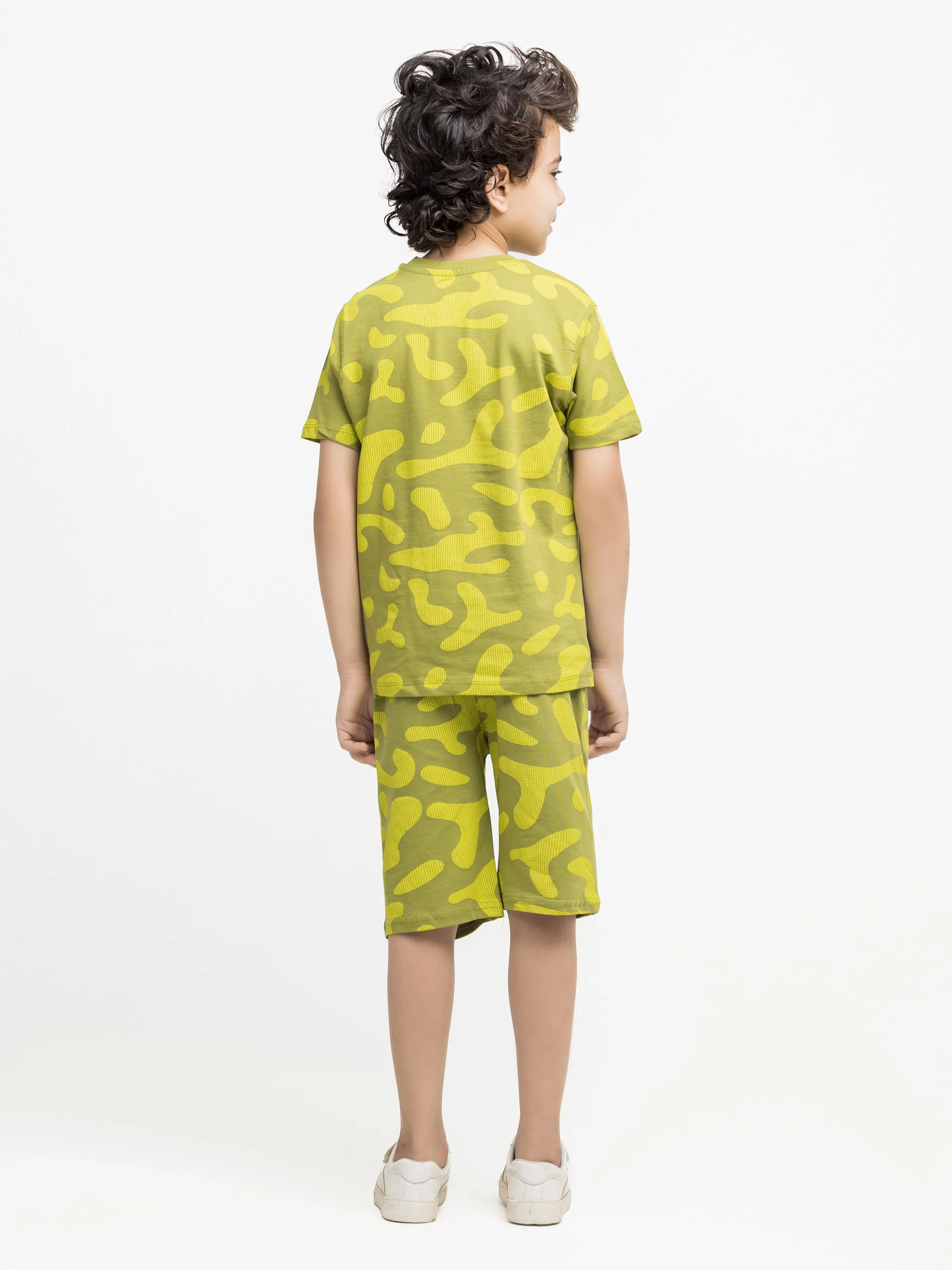 Boy's Olive Green Co-Ord Set - EBTCS5-013 - Image 5
