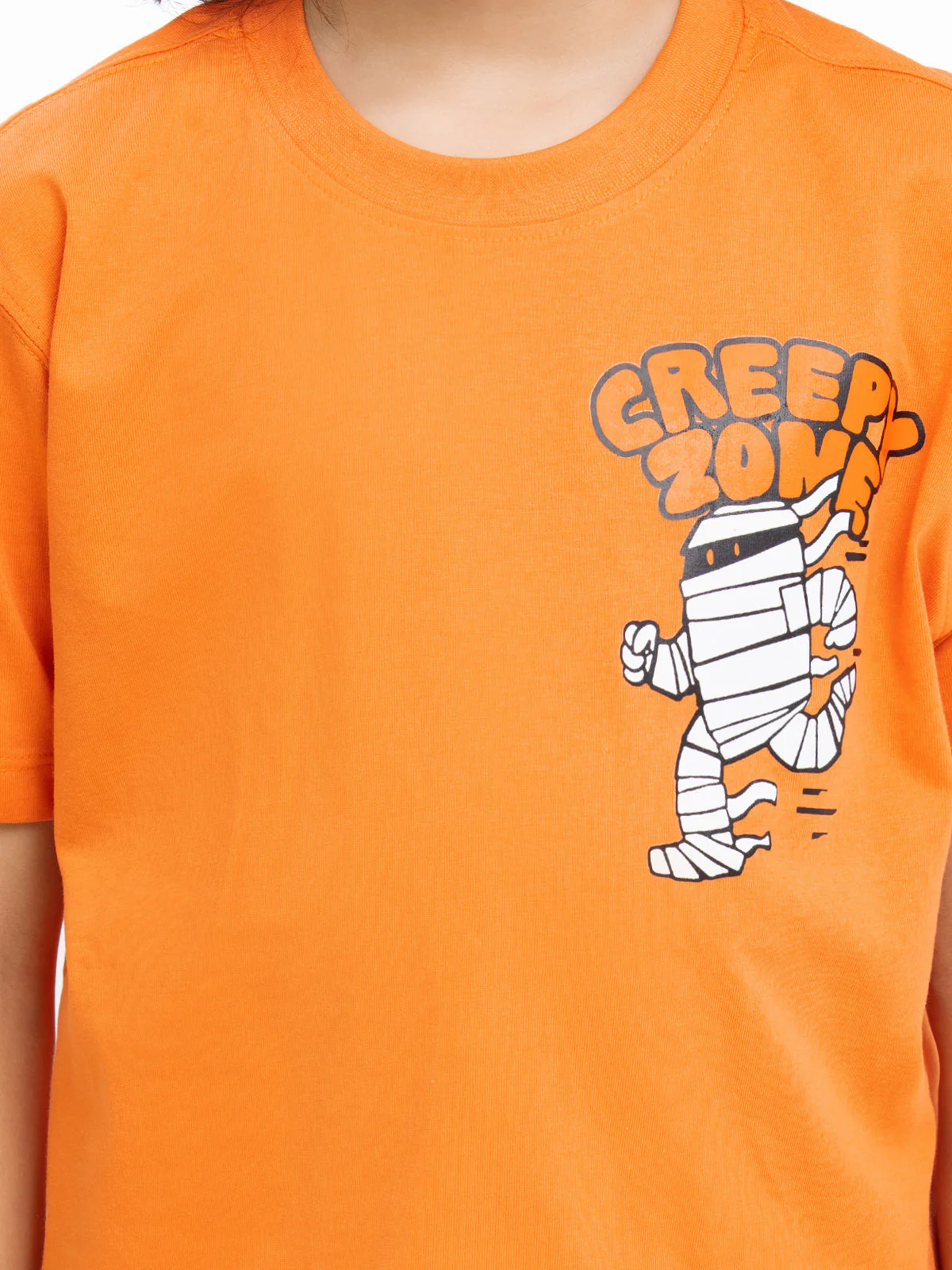 Boy's Orange Co Ord Set - EBTCS24-013 - Image 4