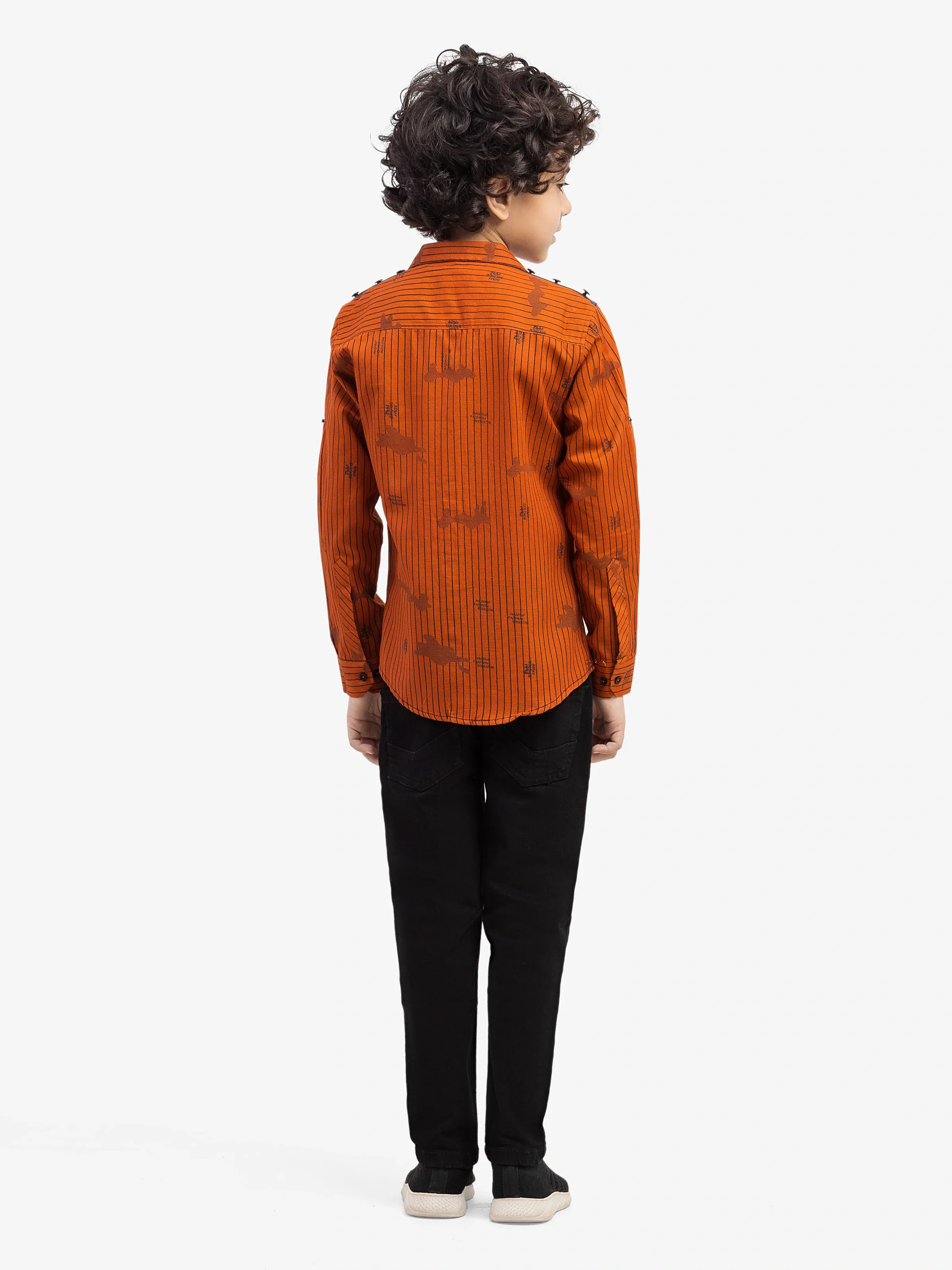 Boy's Orange Shirt - EBTS5-27608 - Image 6