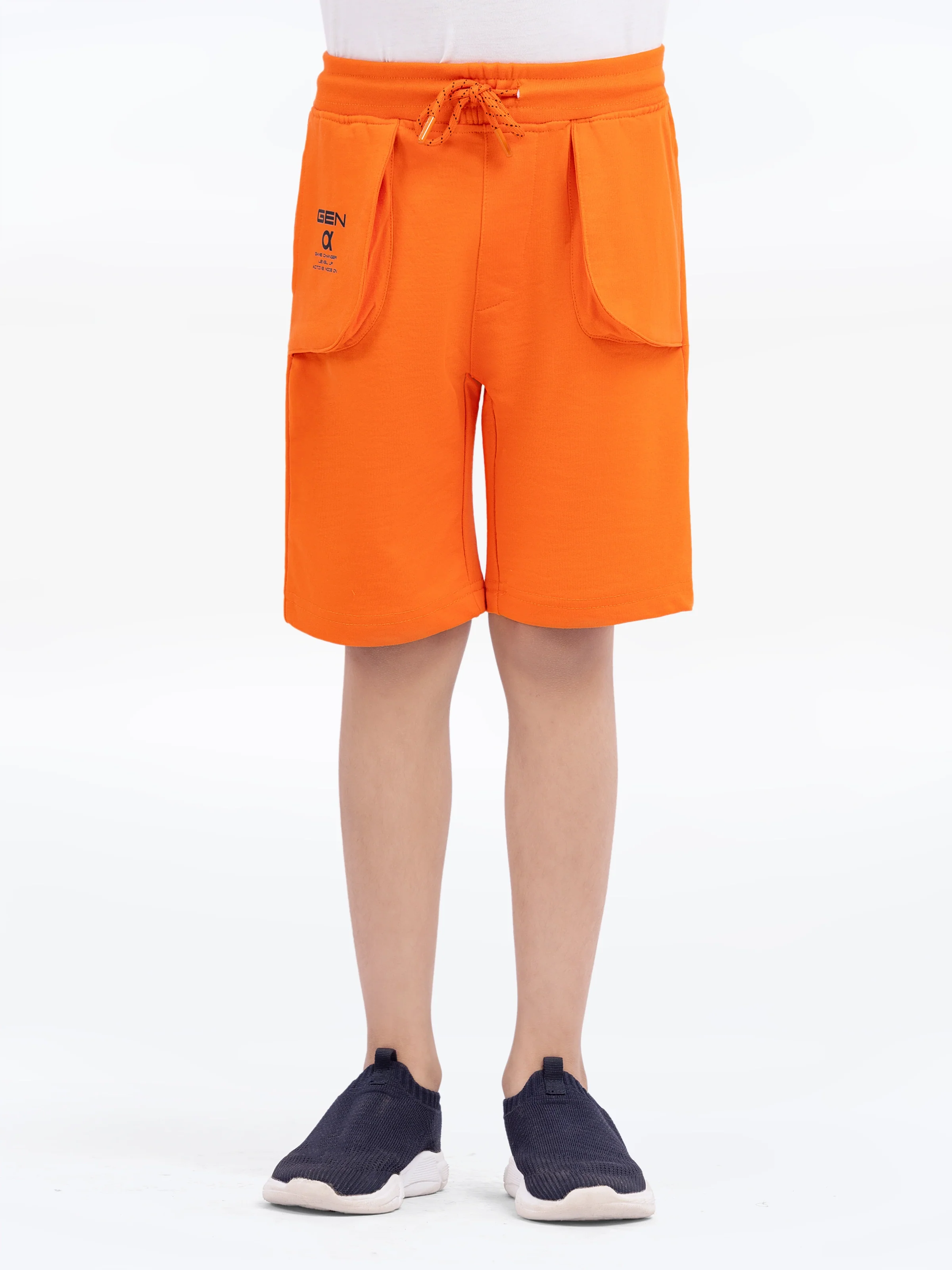 Boy's Orange Shorts - EBBSK5-005