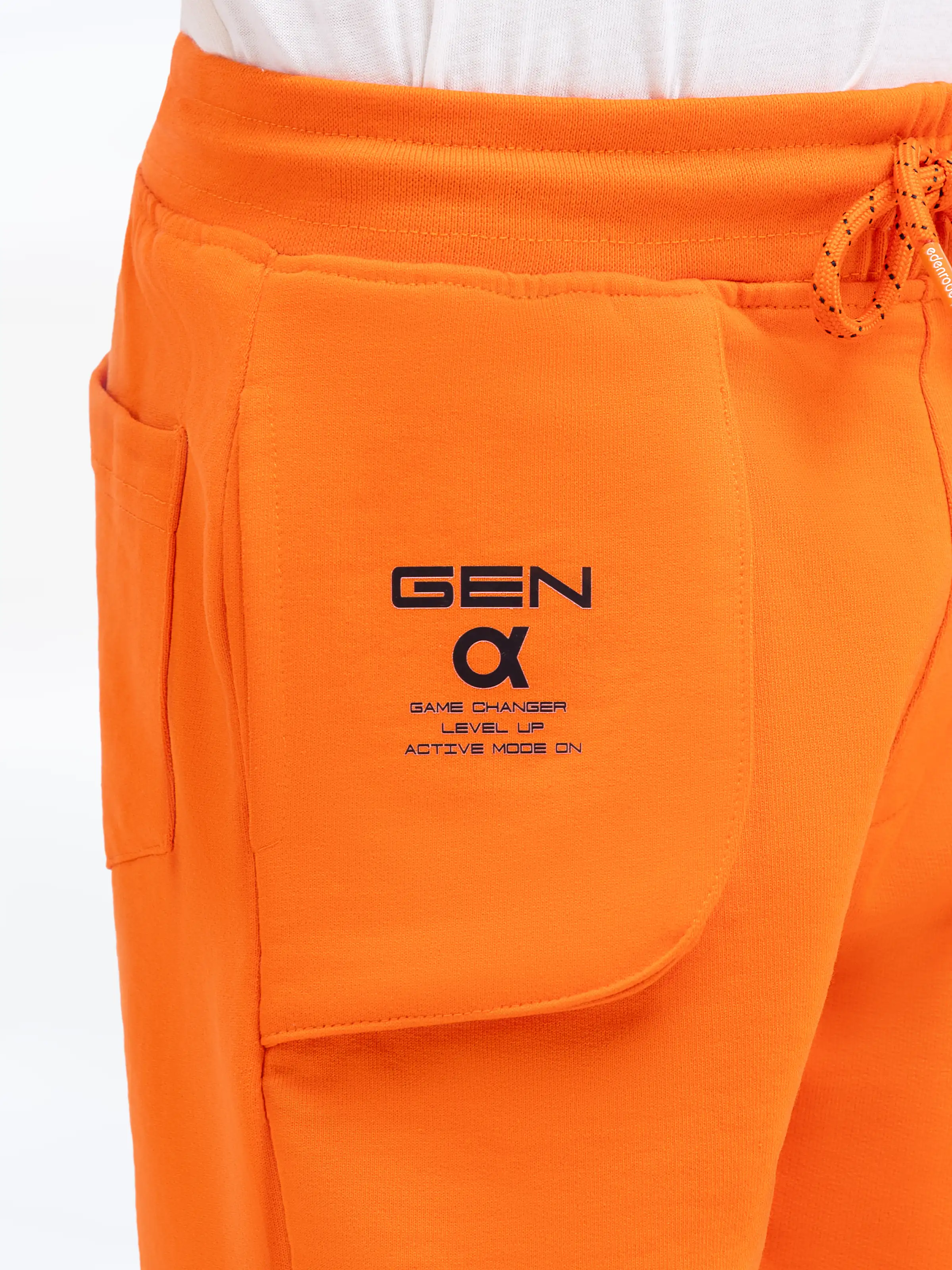 Boy's Orange Shorts - EBBSK5-005 - Image 3