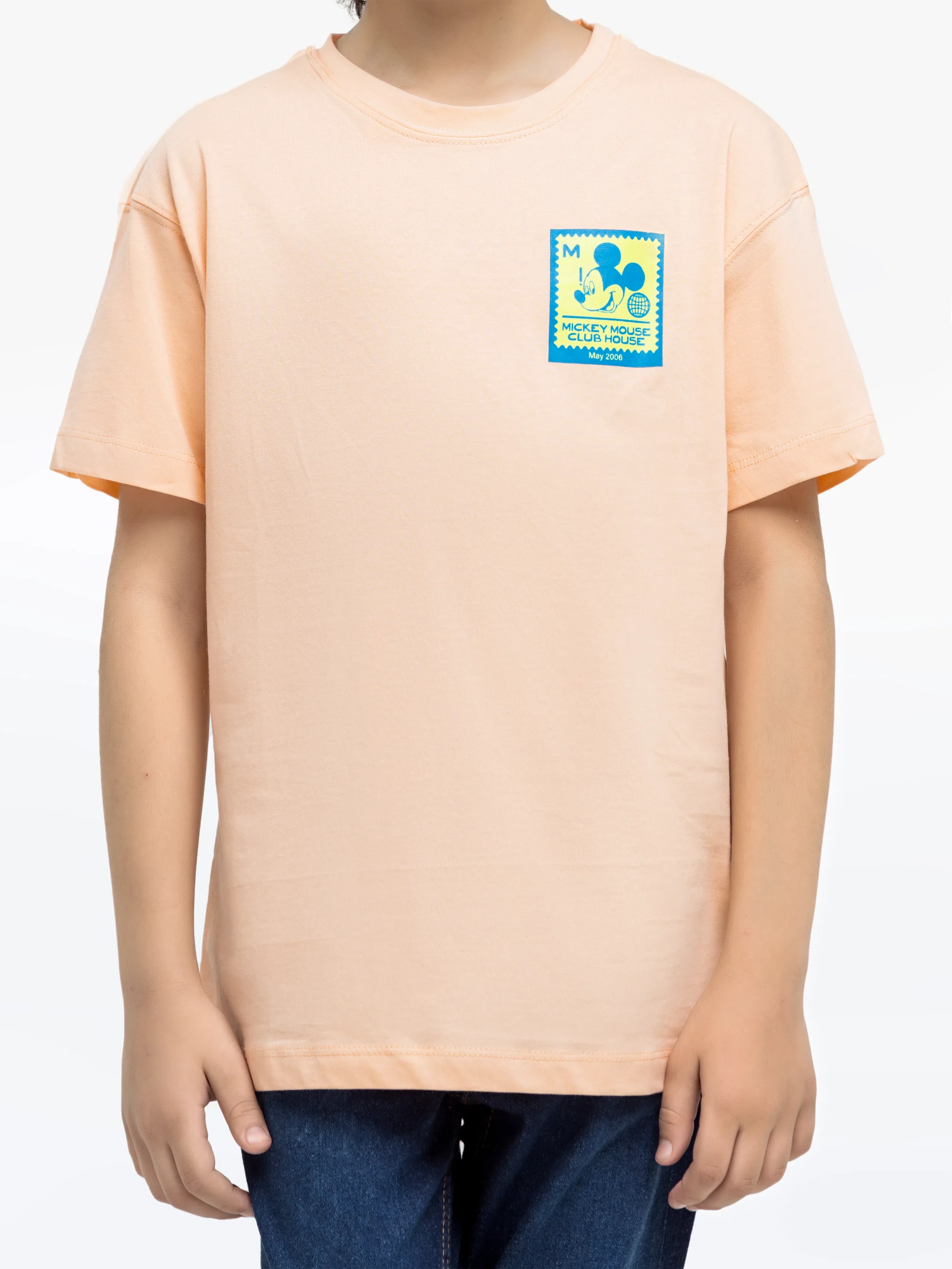 Boy's Peach T-Shirt - EBTTS24-065 - Image 3