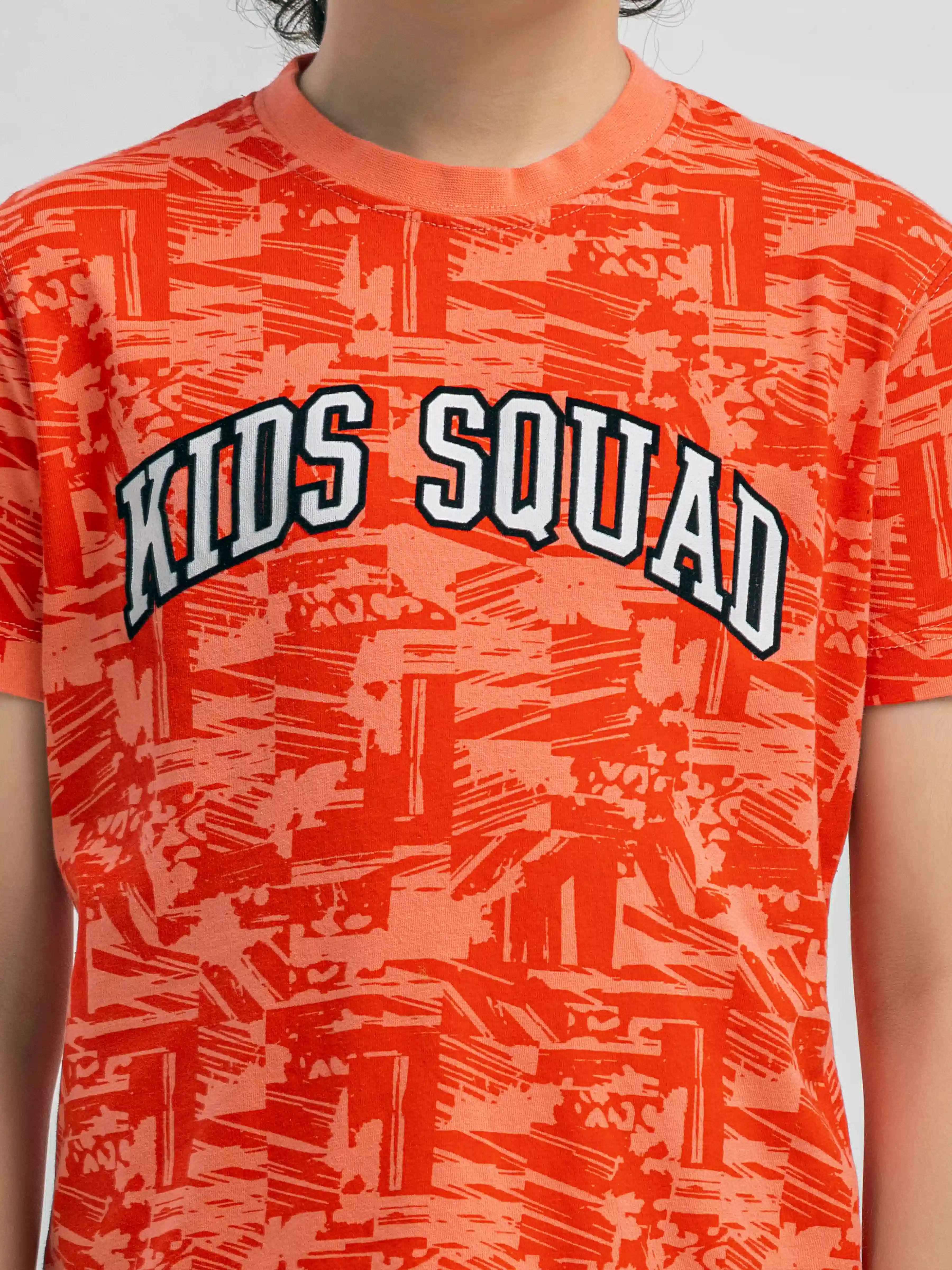 Boy's Peach T-Shirt - EBTTS6-011 - Image 3