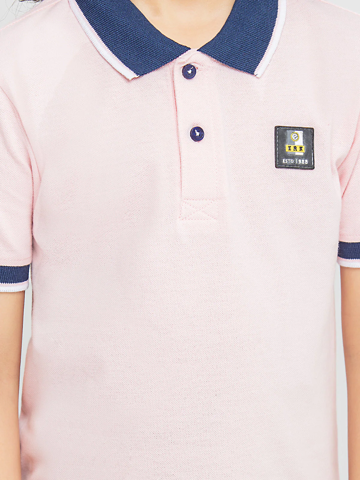 Boy's Pink Polo Shirt - EBTPS23-024 - Image 4
