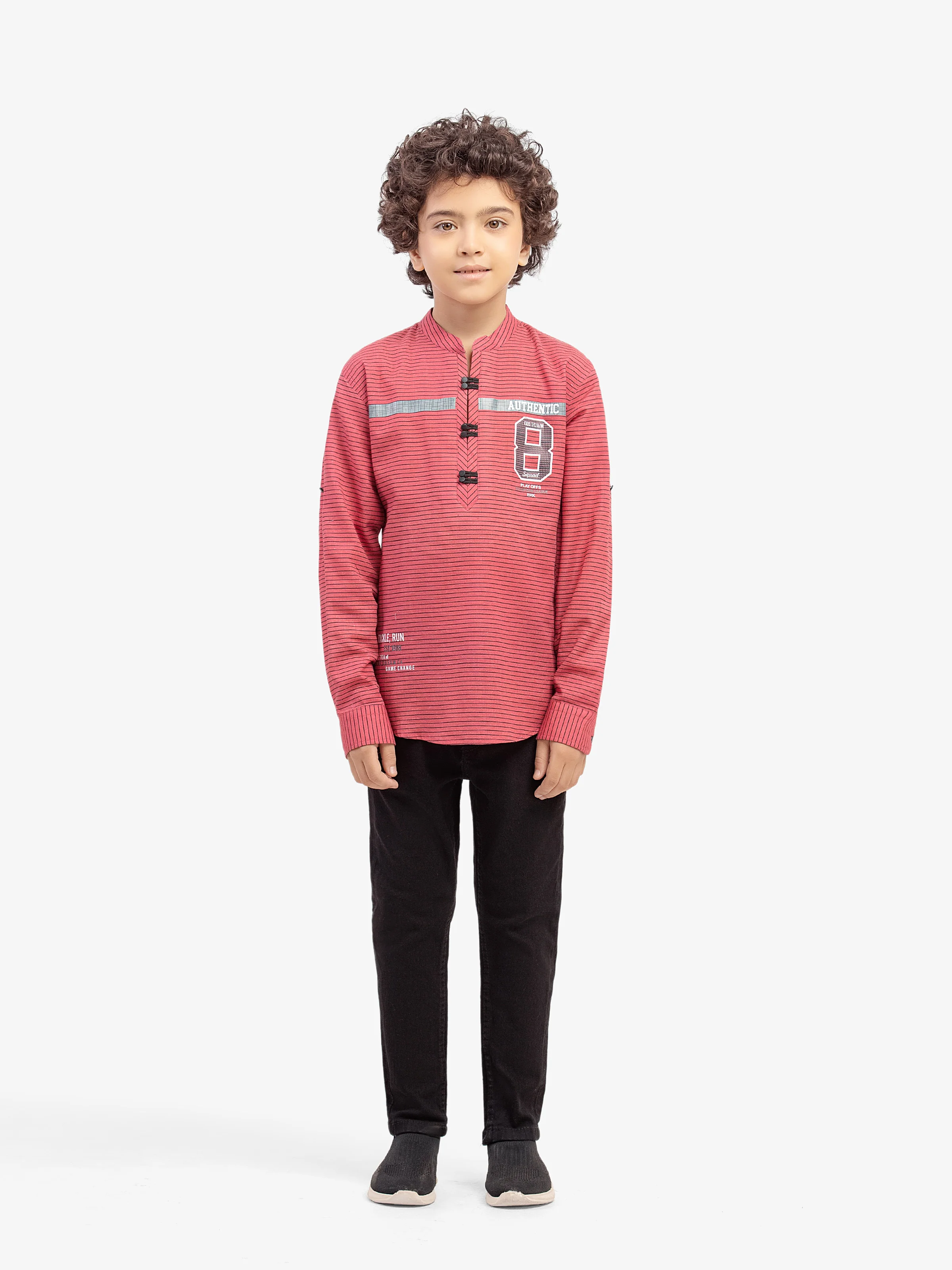 Boy's Pink Shirt - EBTS5-27606 - Image 2