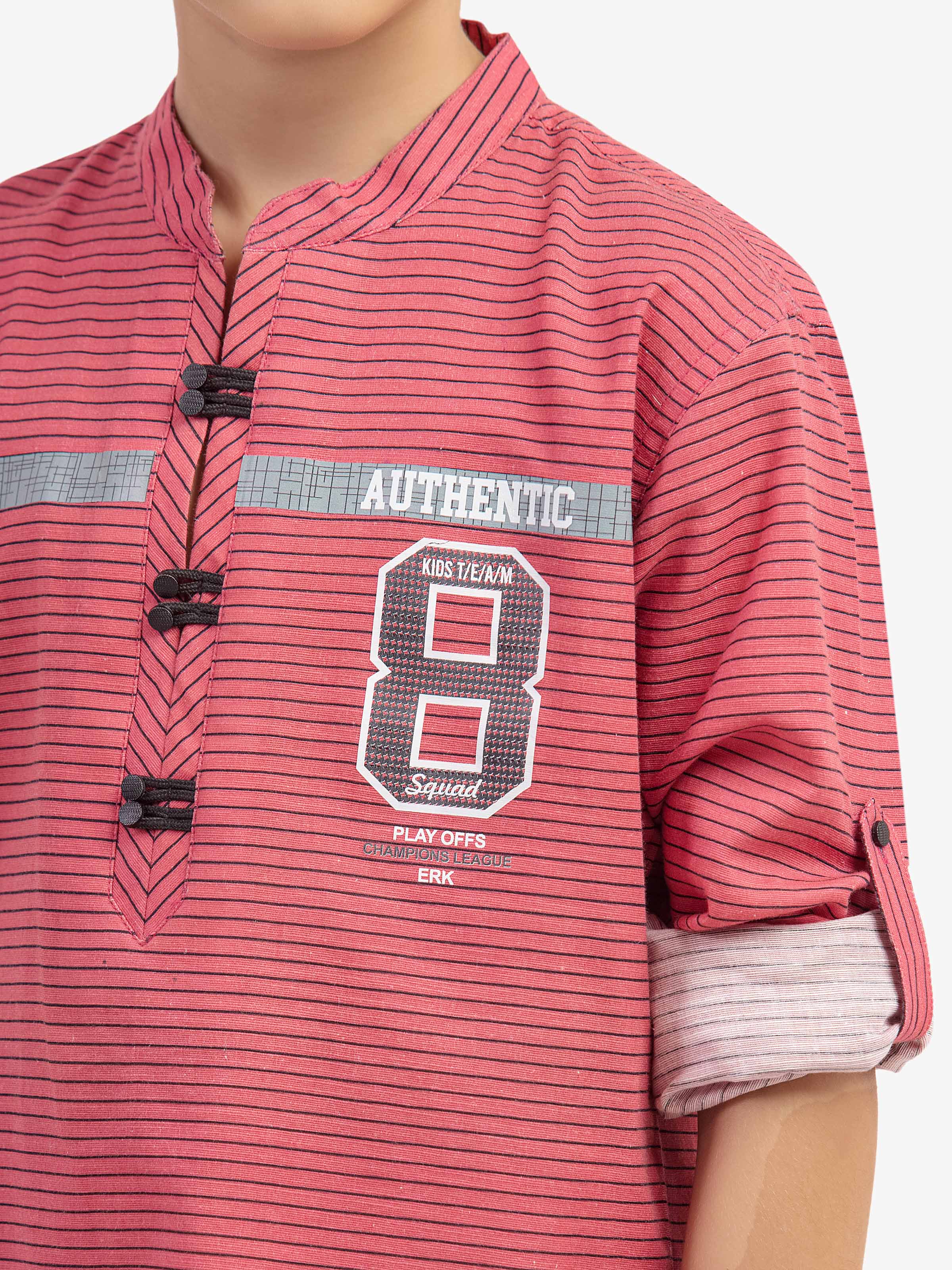 Boy's Pink Shirt - EBTS5-27606 - Image 3