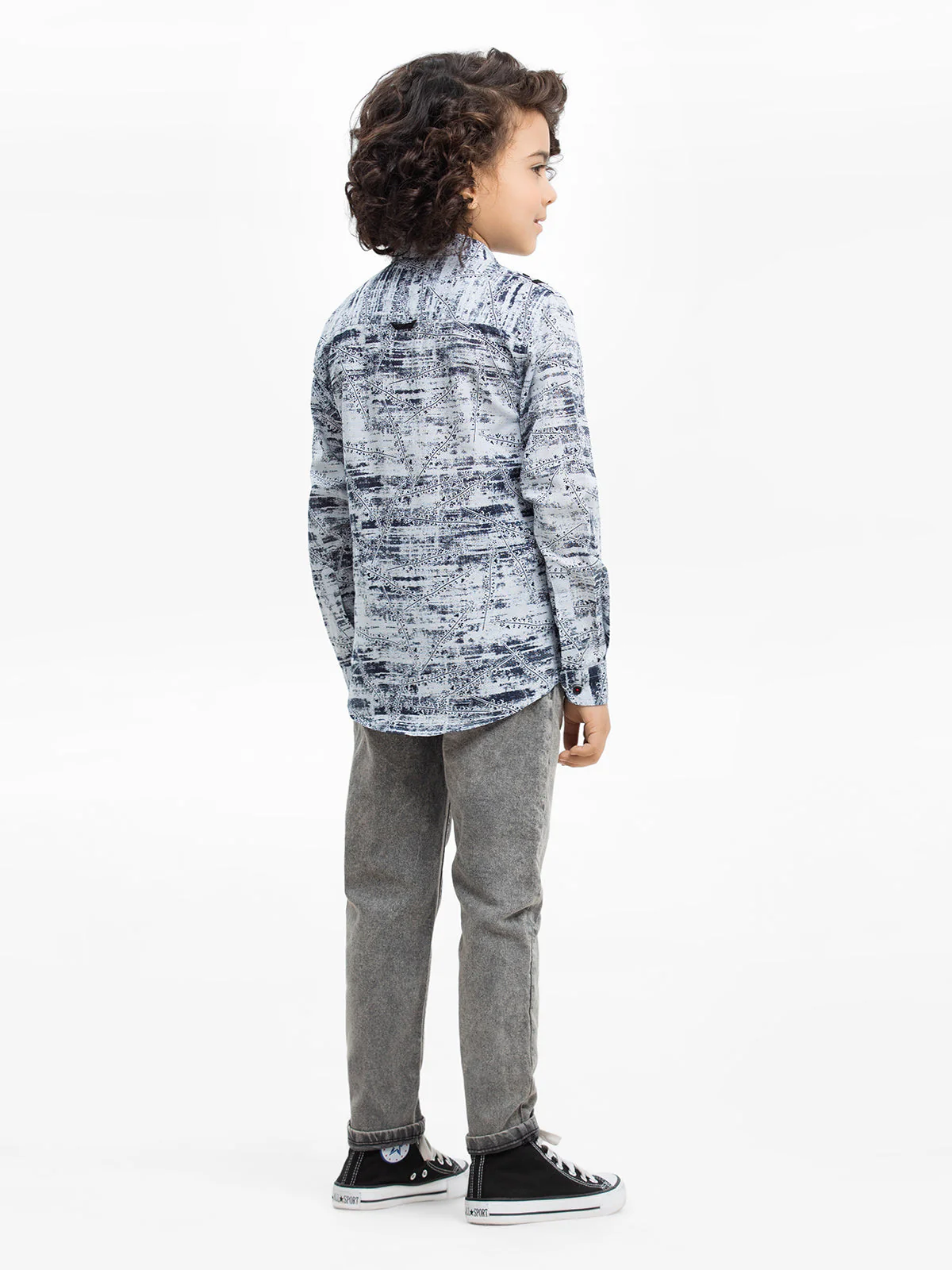 Boy's Powder Blue Shirt - EBTS23-27527 - Image 5