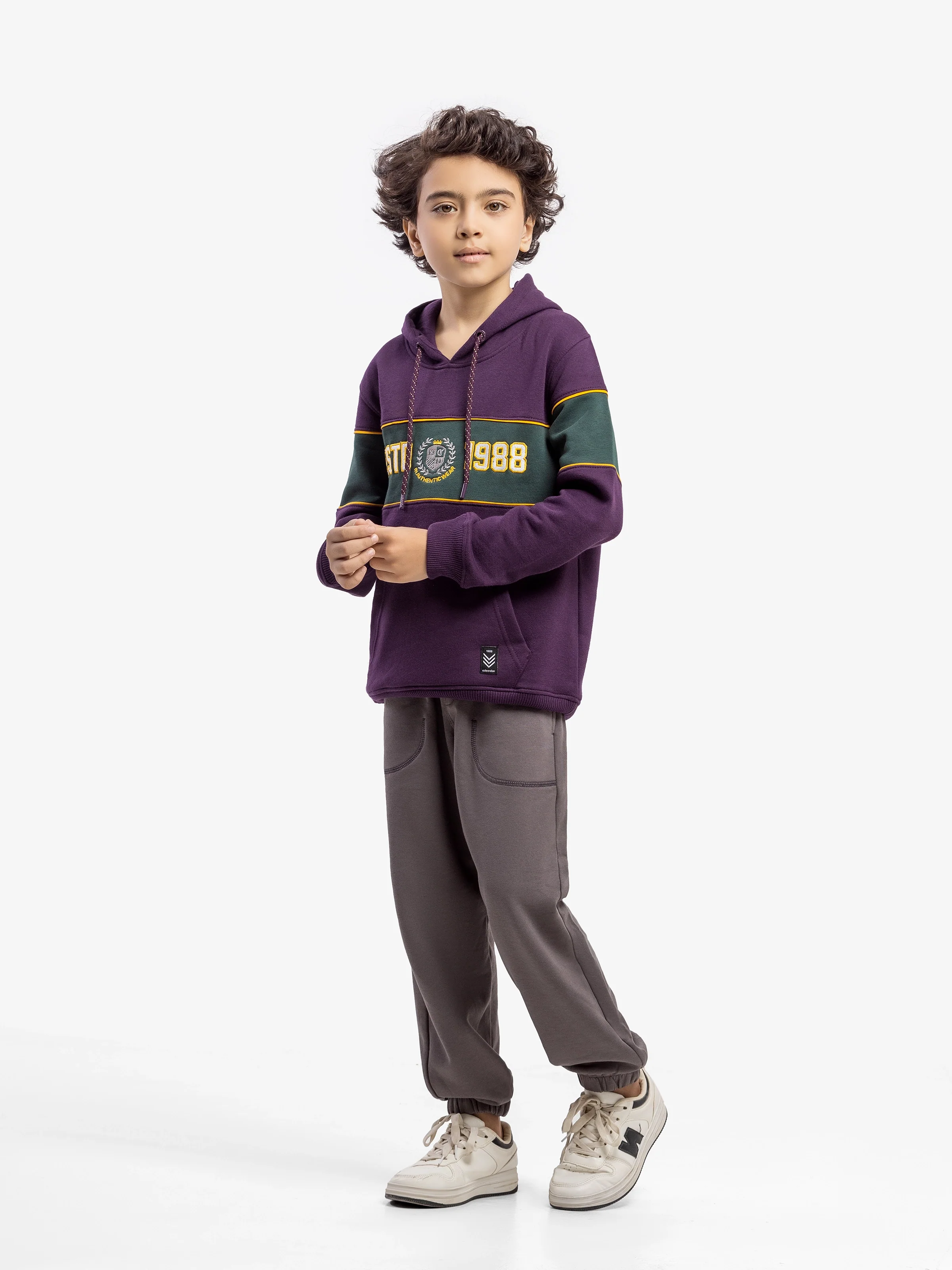 Boy's Purple Hoodie - EBTH5-012 - Image 4