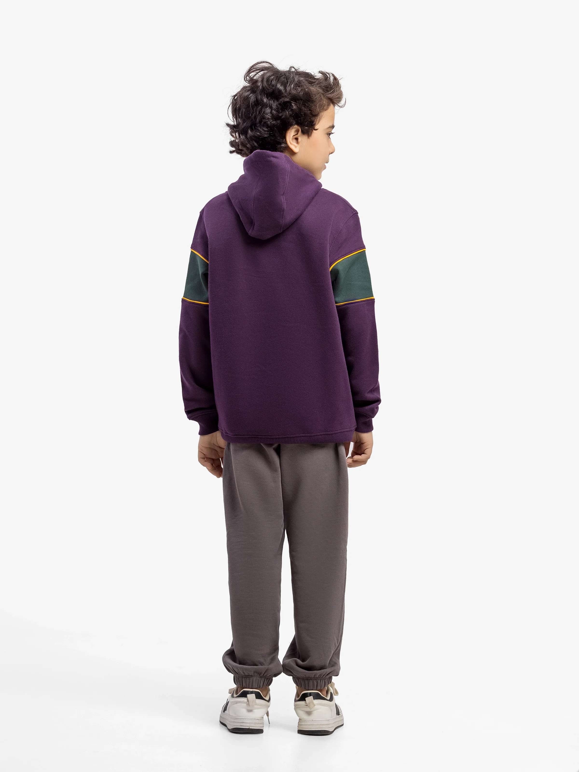 Boy's Purple Hoodie - EBTH5-012 - Image 5