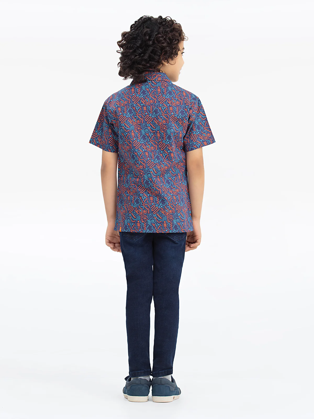 Boy's Purple Multi Shirt - EBTS24-27520 - Image 4