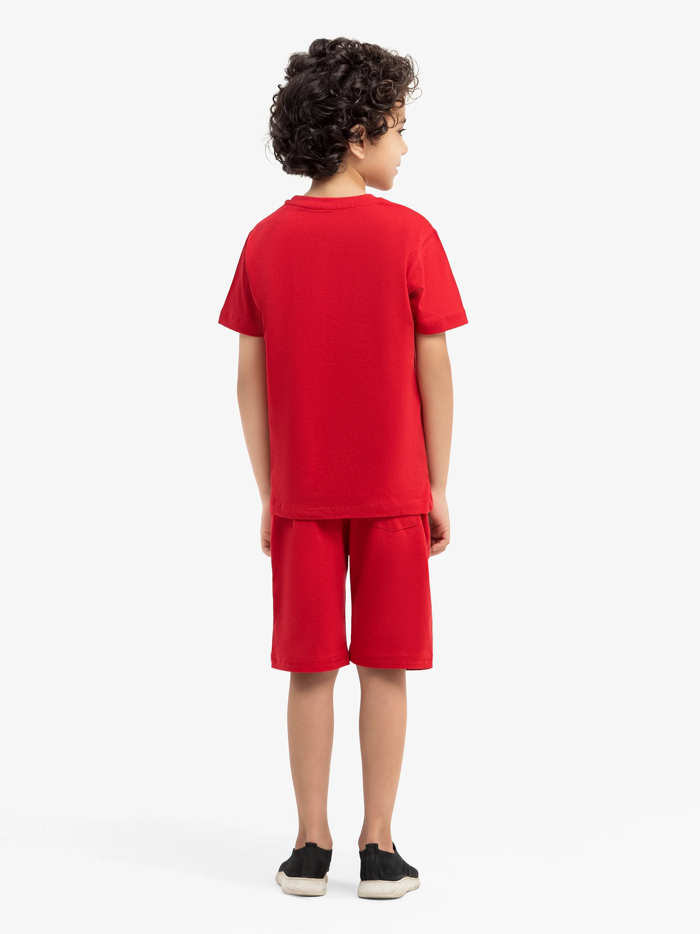 Boy's Red Co-Ord Set - EBTCS5-030 - Image 6