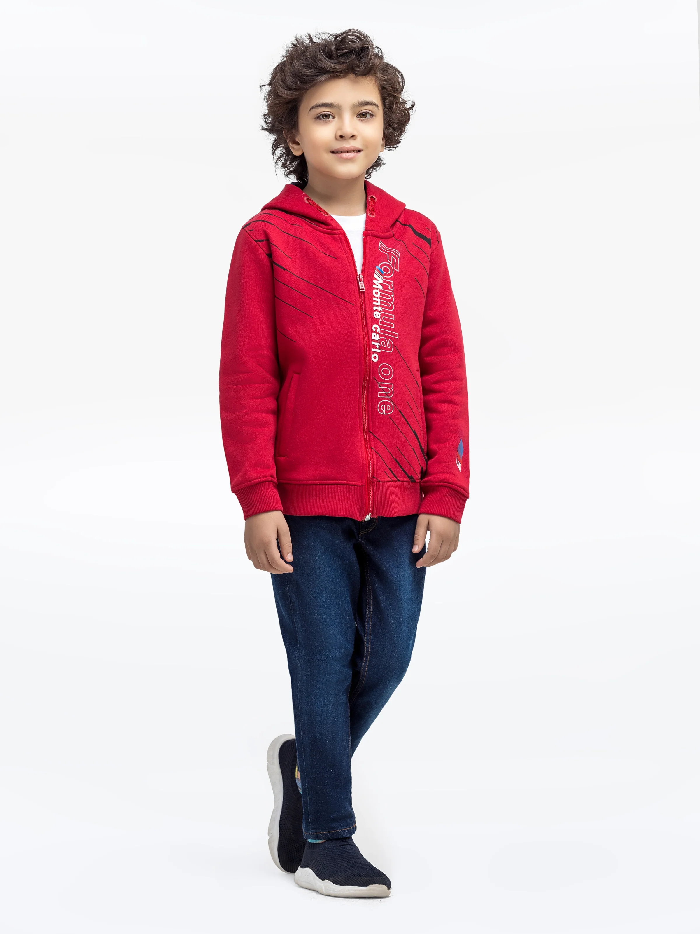 Boy's Red Hoodie - EBTH24-008 - Image 4