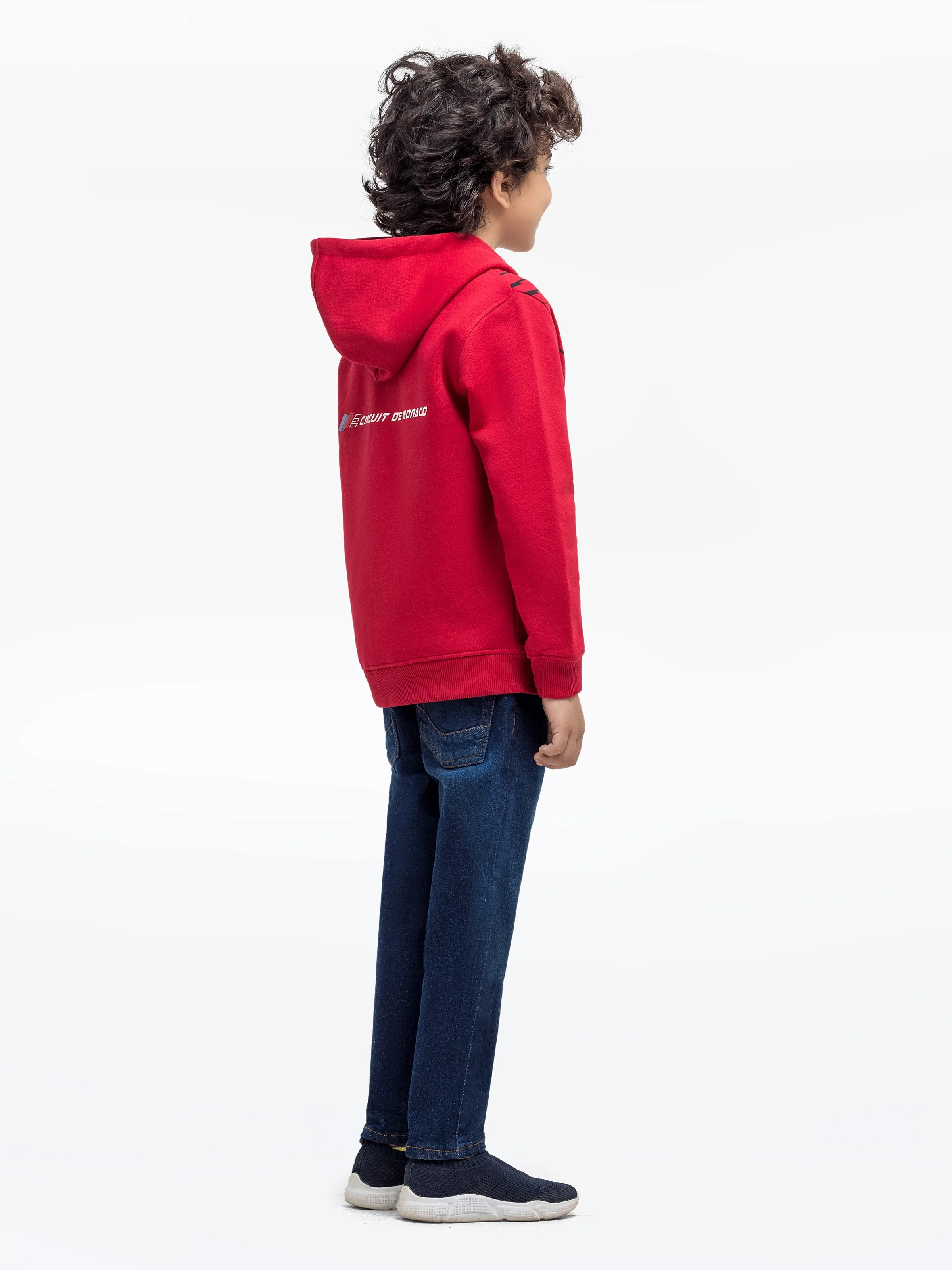 Boy's Red Hoodie - EBTH24-008 - Image 5