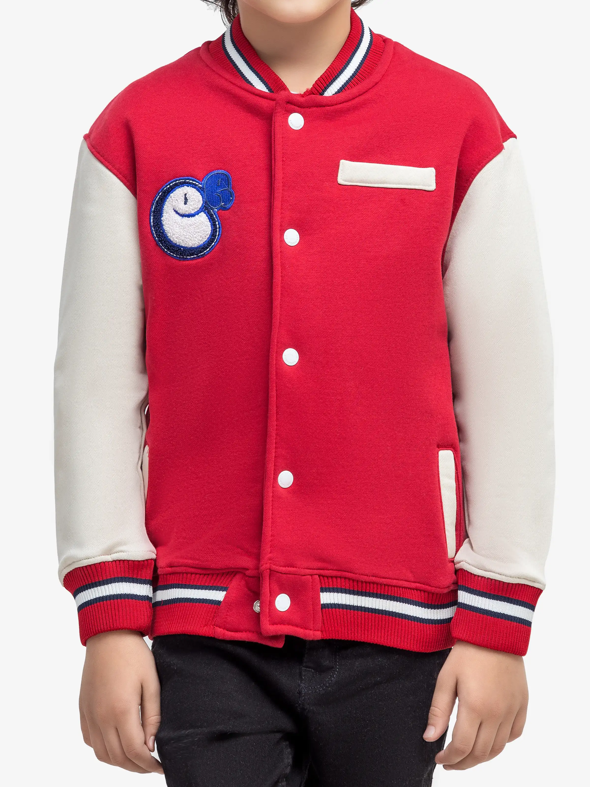 Boy's Red Jacket - EBTJK24-002 - Image 3