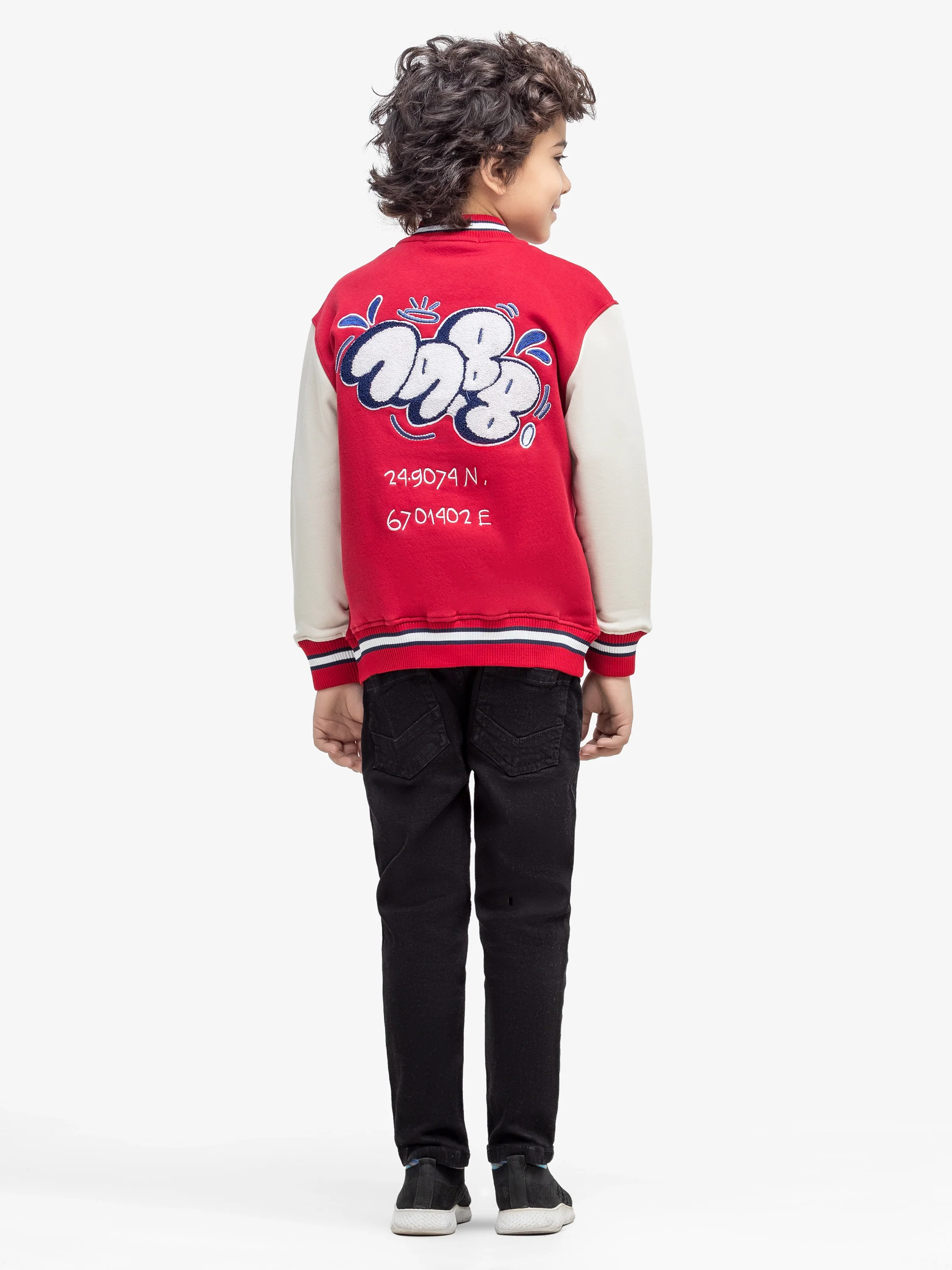 Boy's Red Jacket - EBTJK24-002 - Image 5