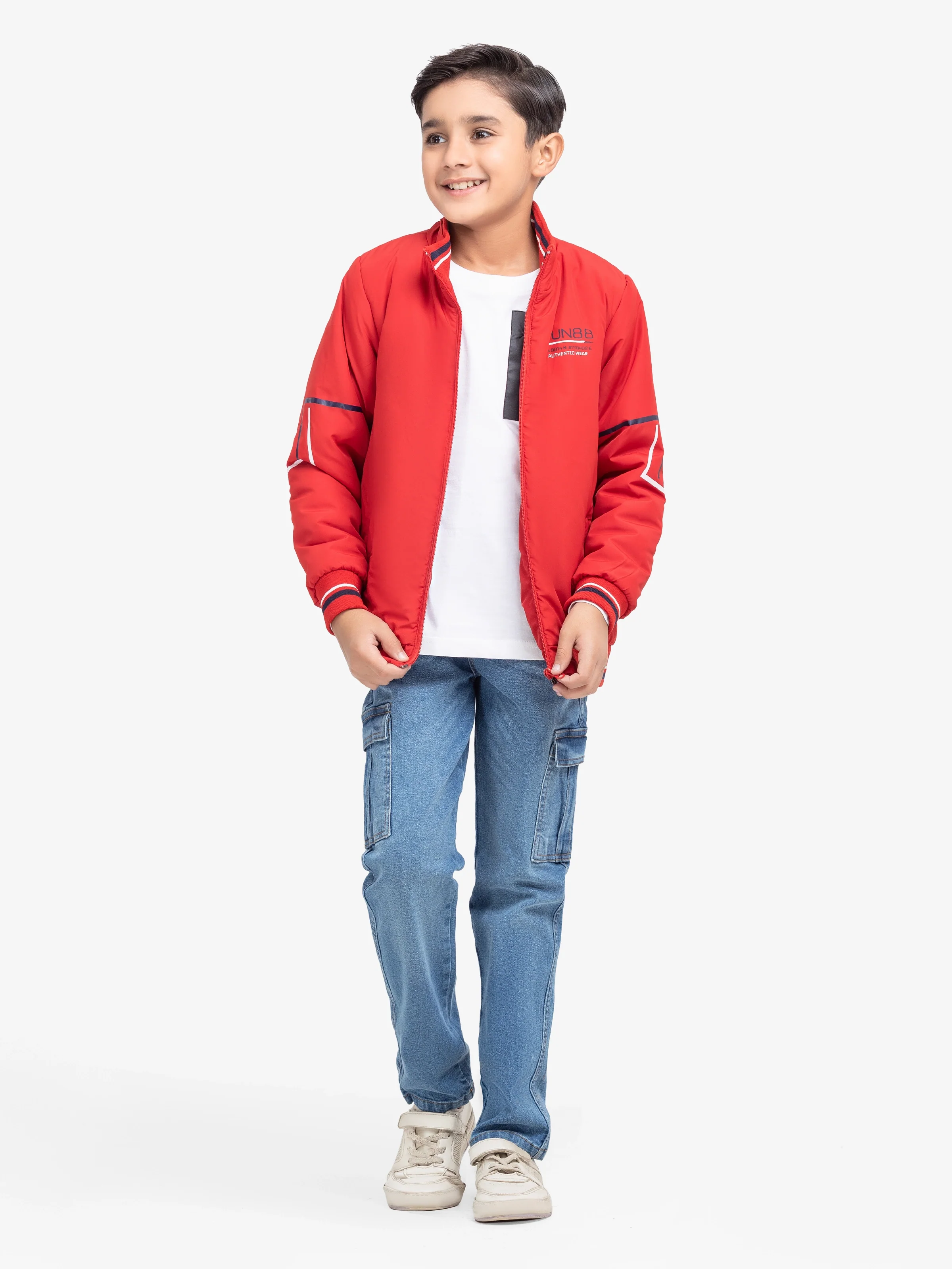 Boy's Red Jacket - EBTJP24-006 - Image 2