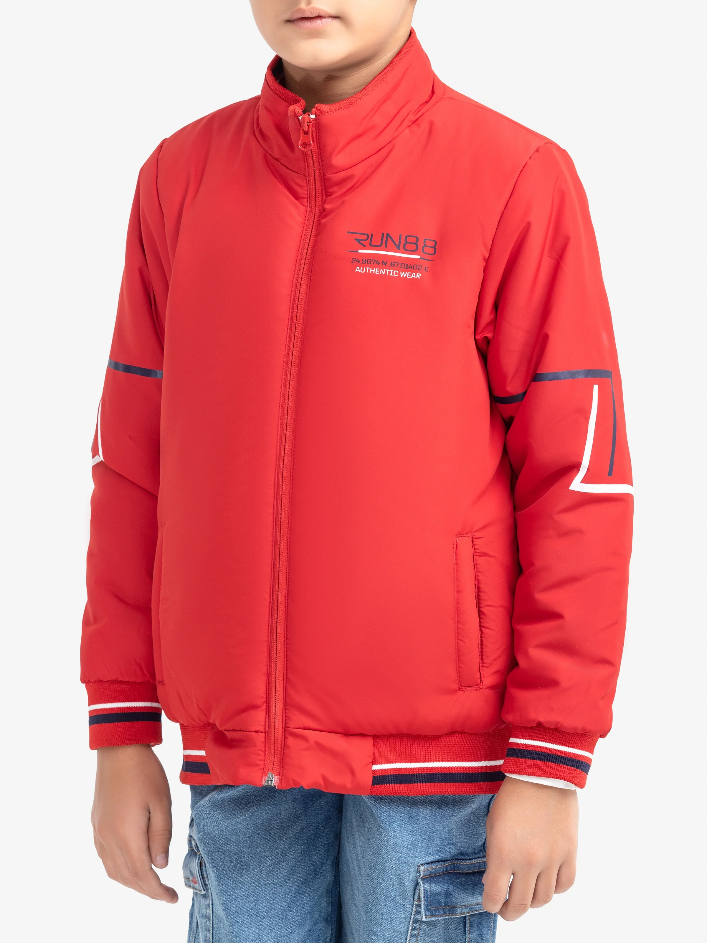 Boy's Red Jacket - EBTJP24-006 - Image 3